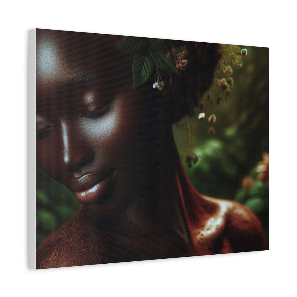 Elegant Mother Nature Canvas Art Print