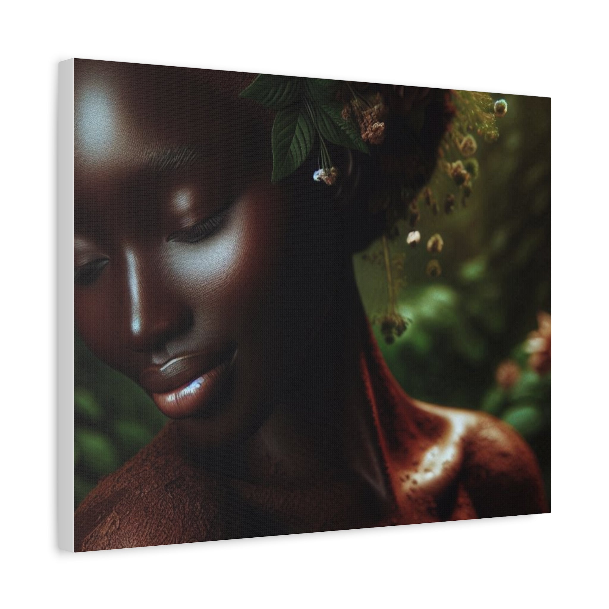 Elegant Mother Nature Canvas Art Print