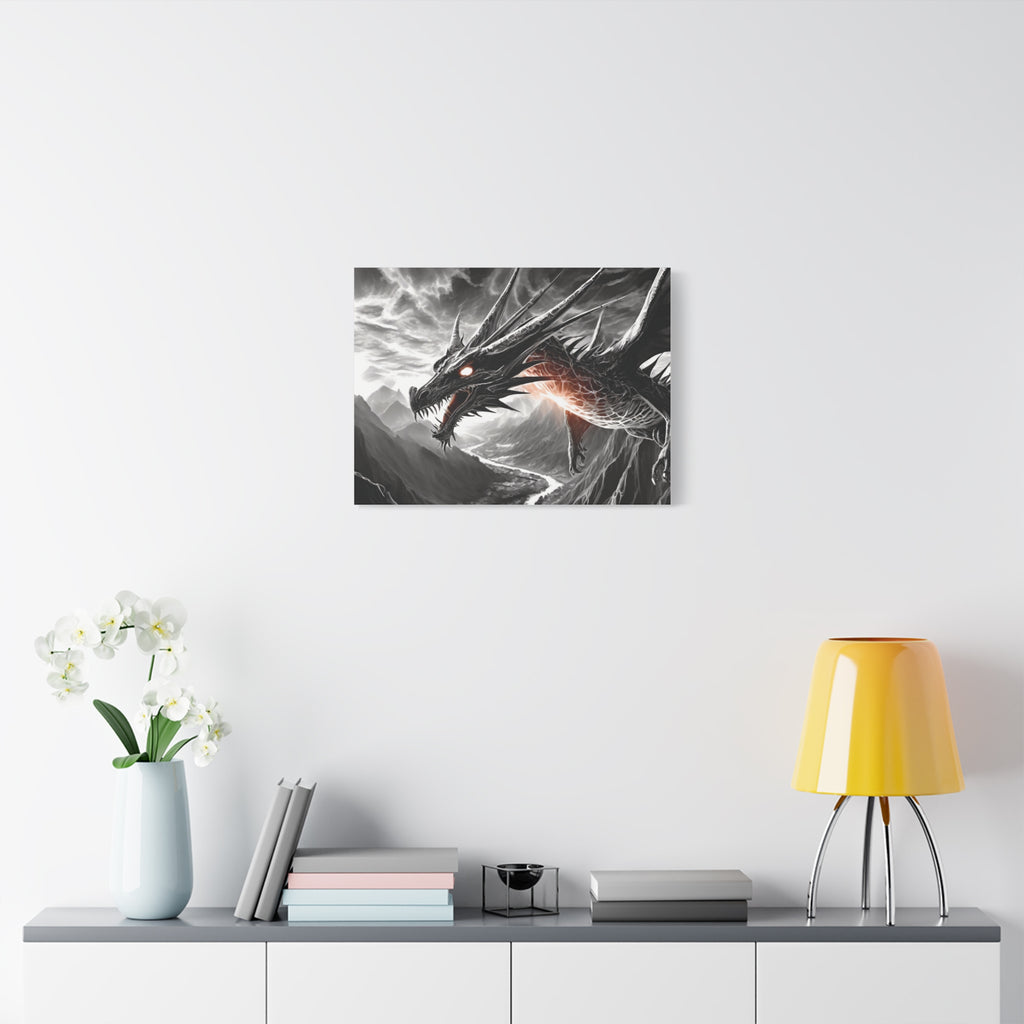 Dragon Art Canvas Print