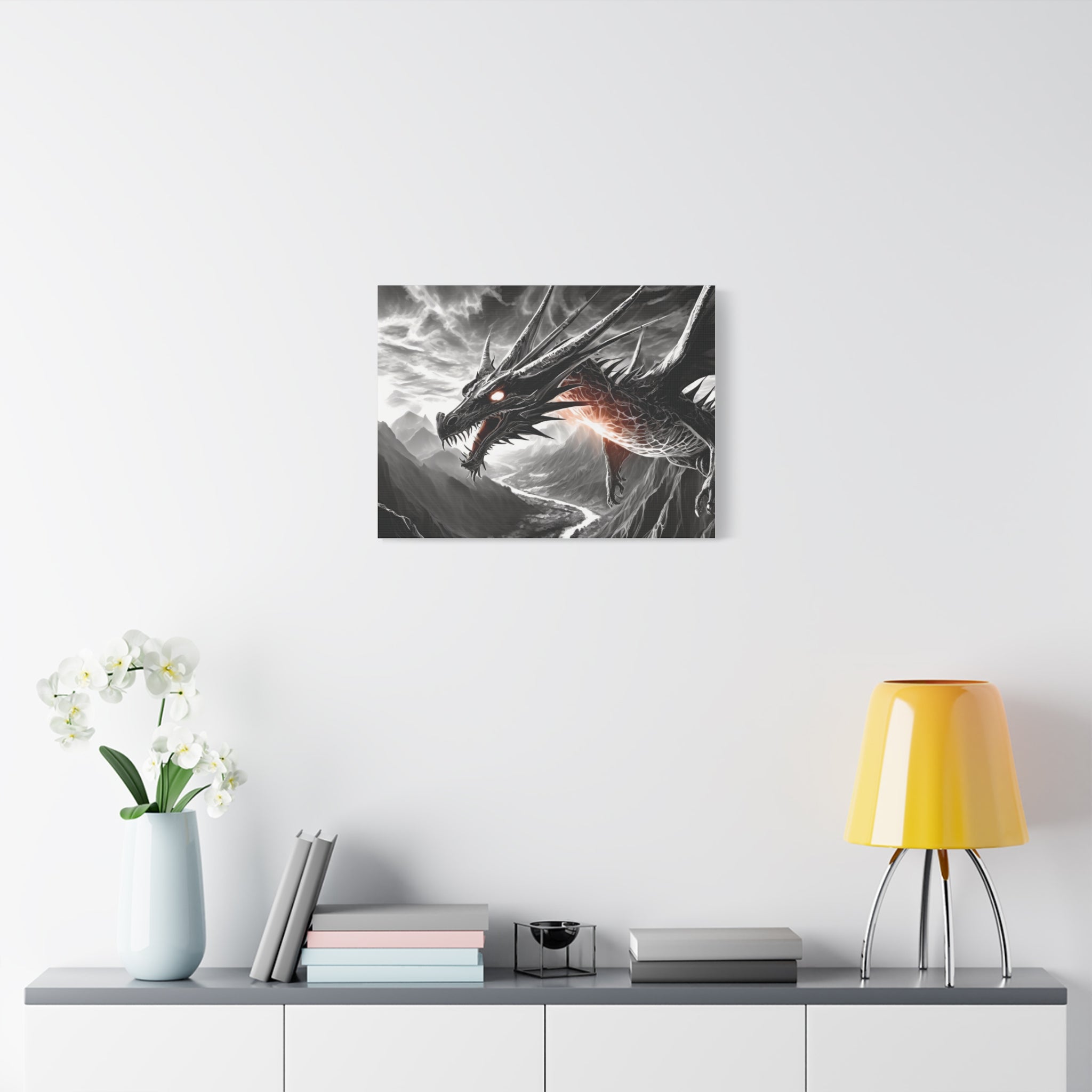 Dragon Art Canvas Print