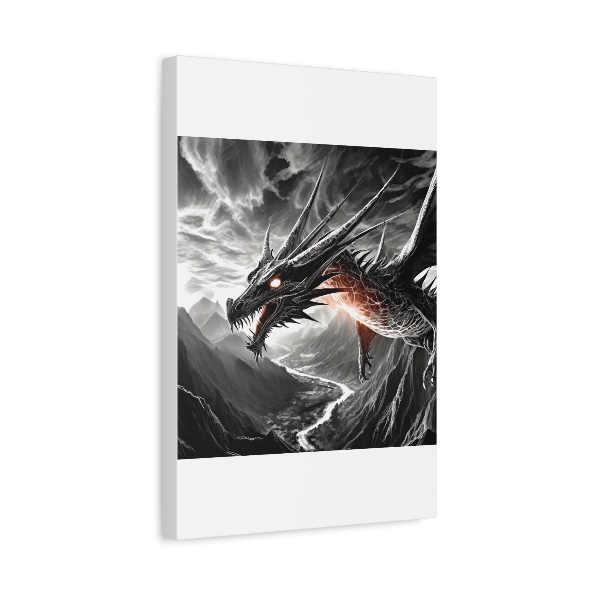 Dragon Art Canvas Print