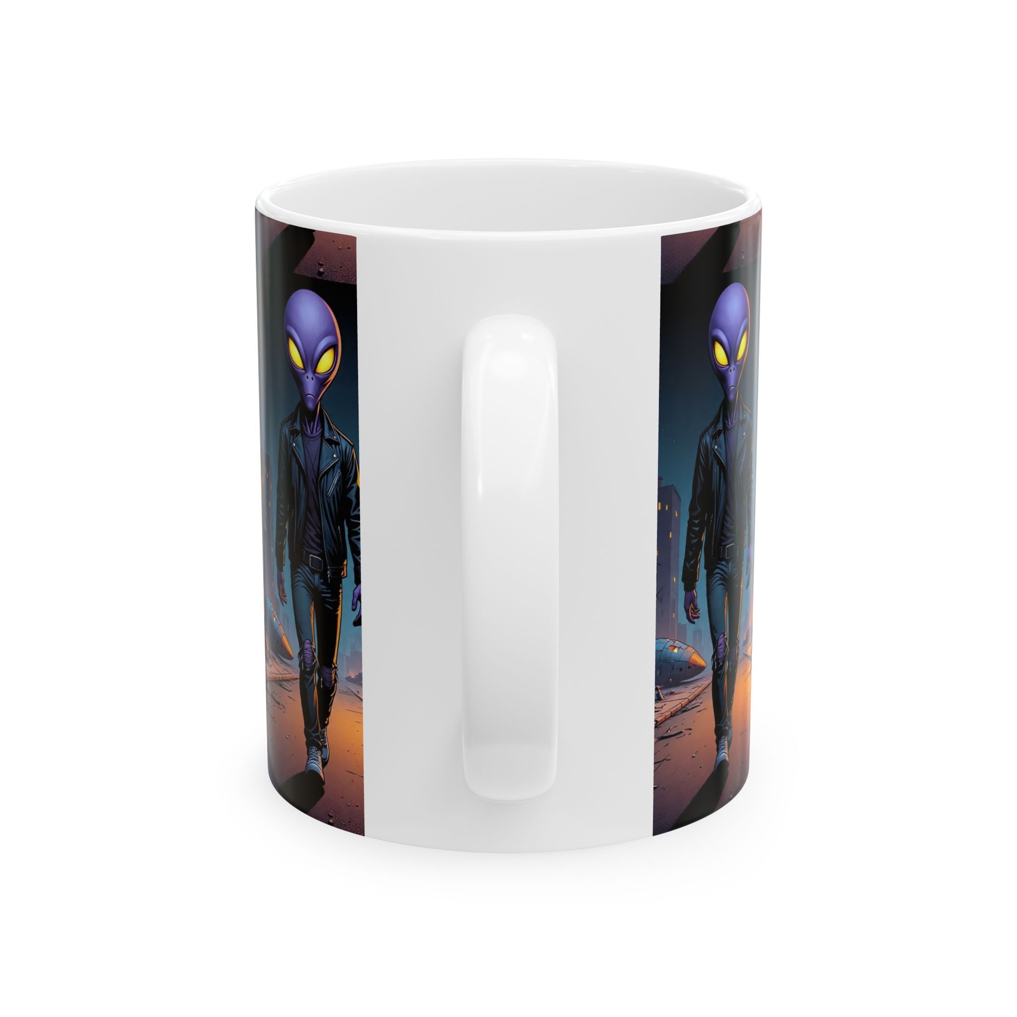 Alien Themed Ceramic Mug