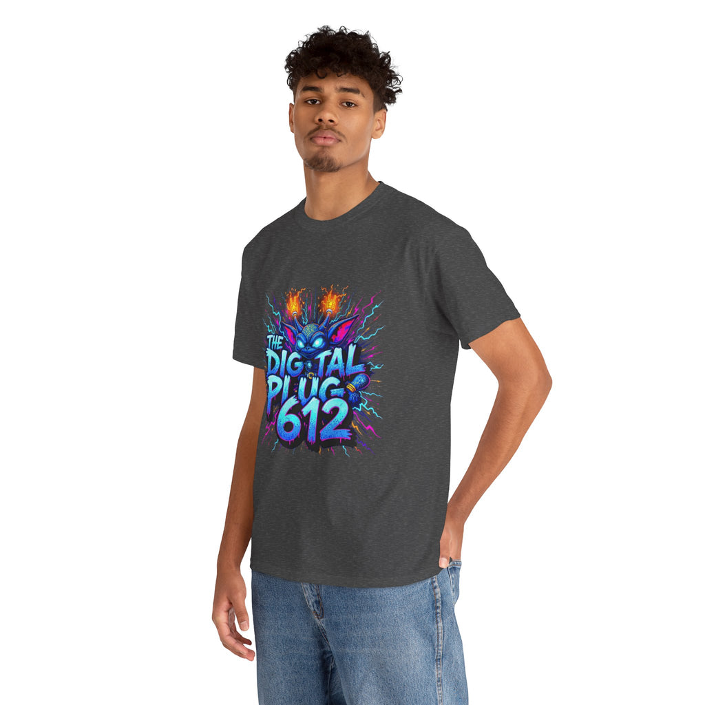 The Digital Plug 612 "Plugz" Tee — Streetwear Graphic T-Shirt
