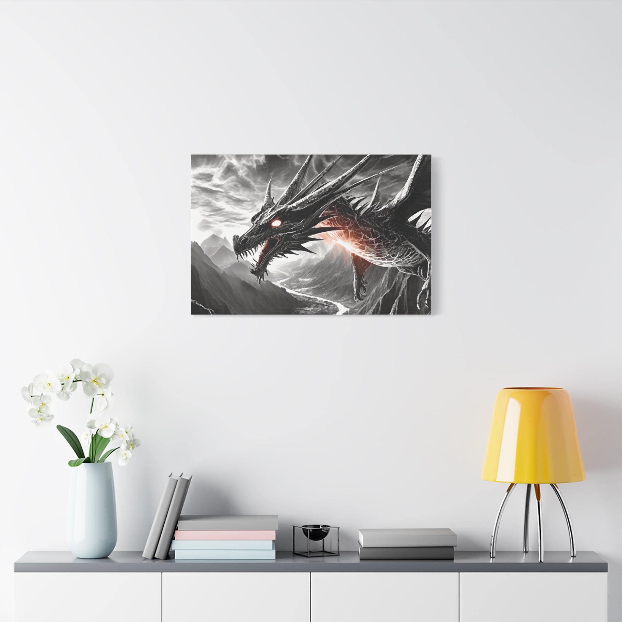 Dragon Art Canvas Print