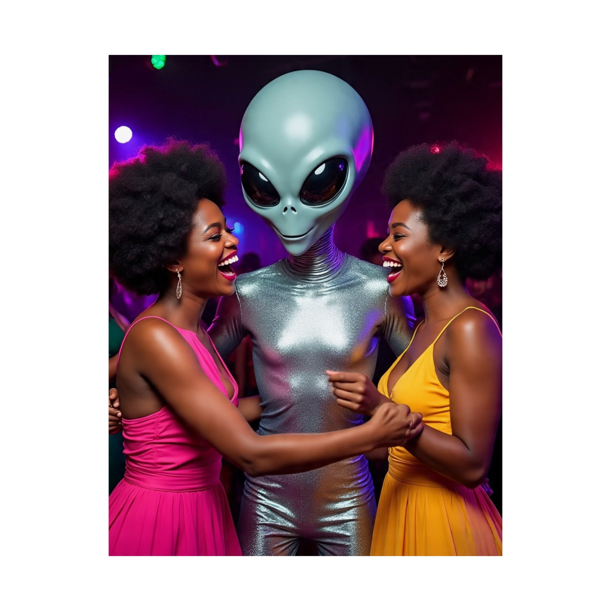 Alien Vertical Poster - Matte Finish