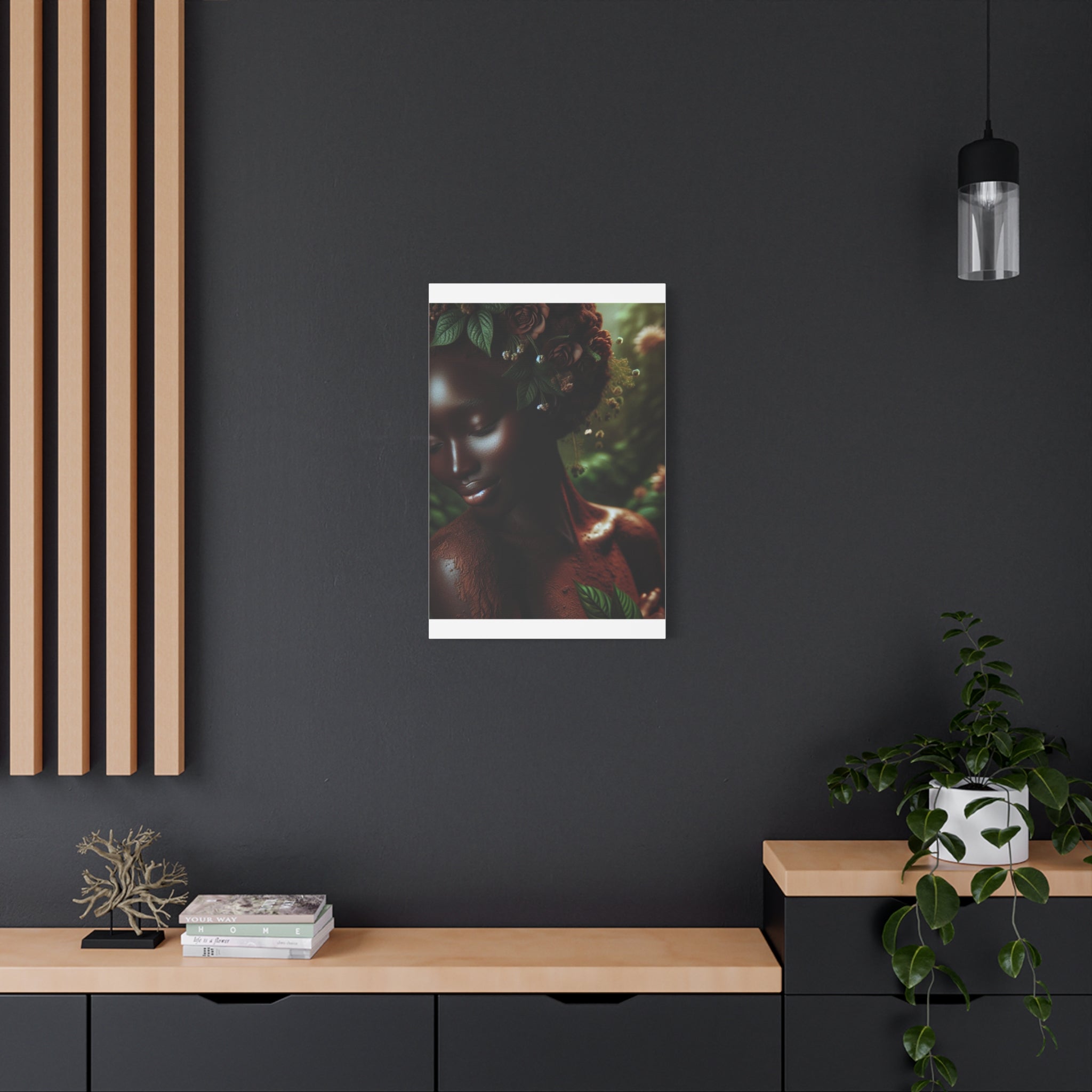 Elegant Mother Nature Canvas Art Print