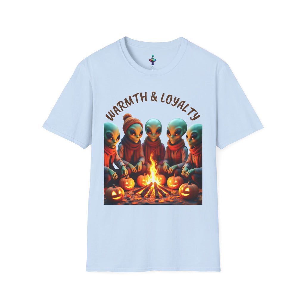 VYBZ Cozy Alien Campfire T-Shirt
