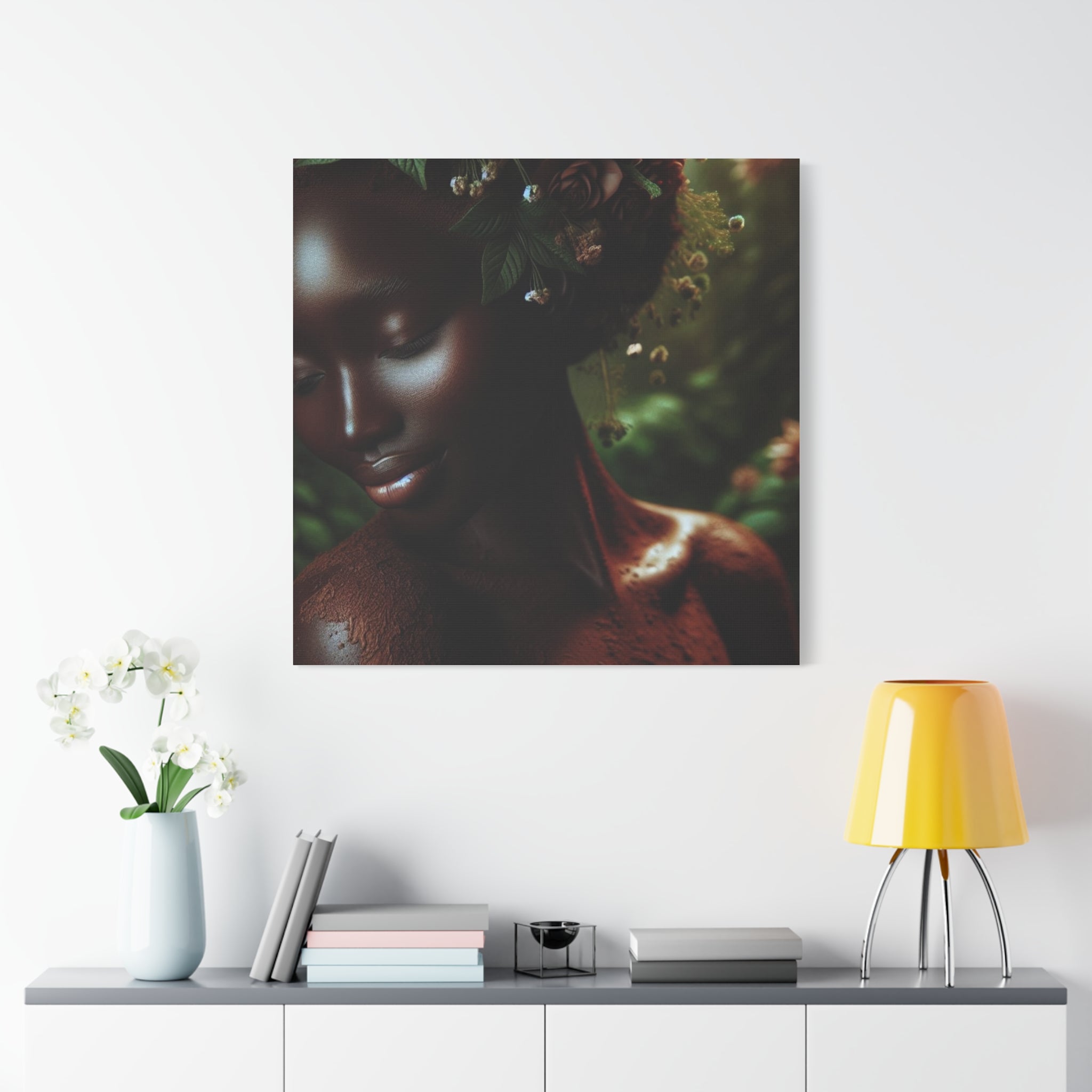 Elegant Mother Nature Canvas Art Print