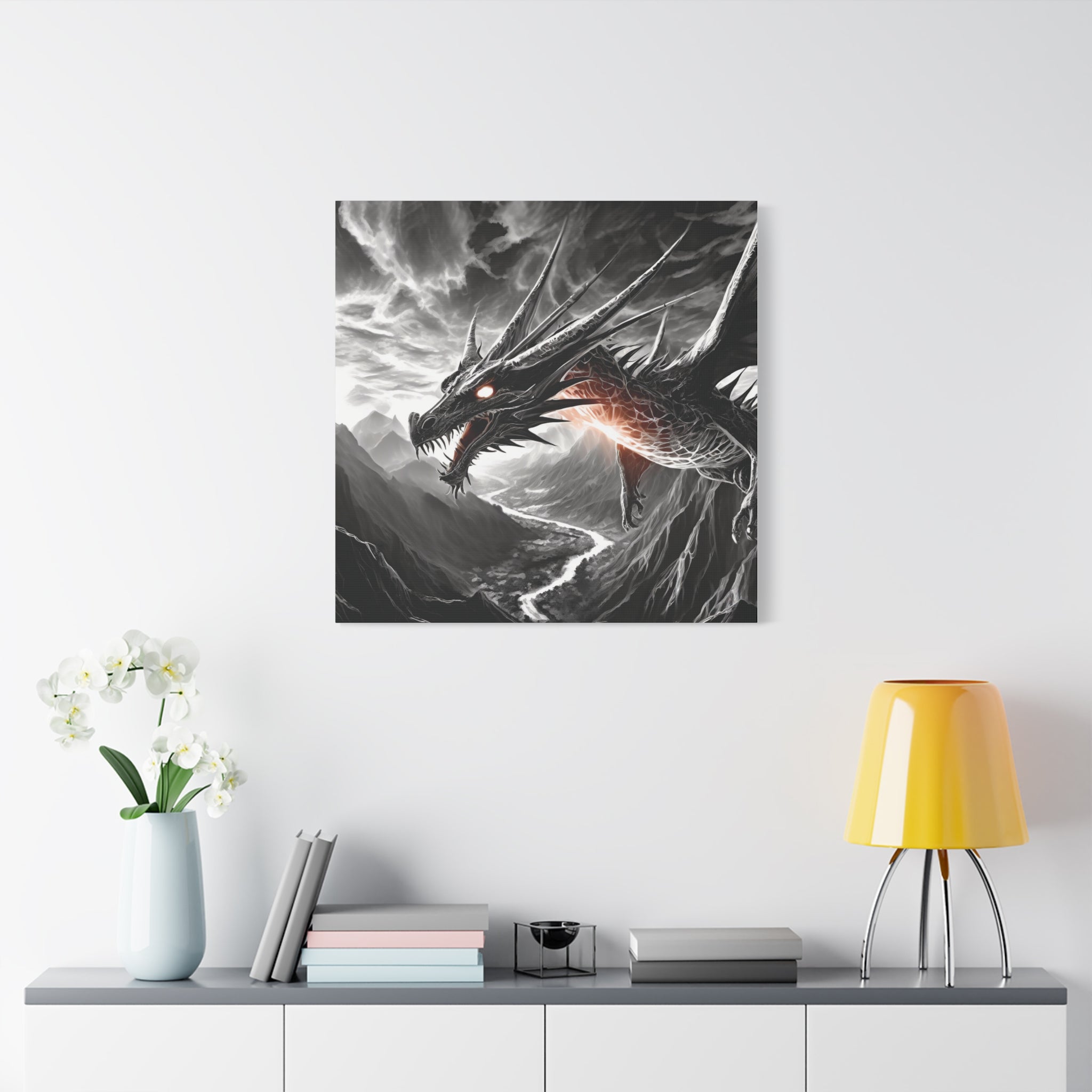 Dragon Art Canvas Print