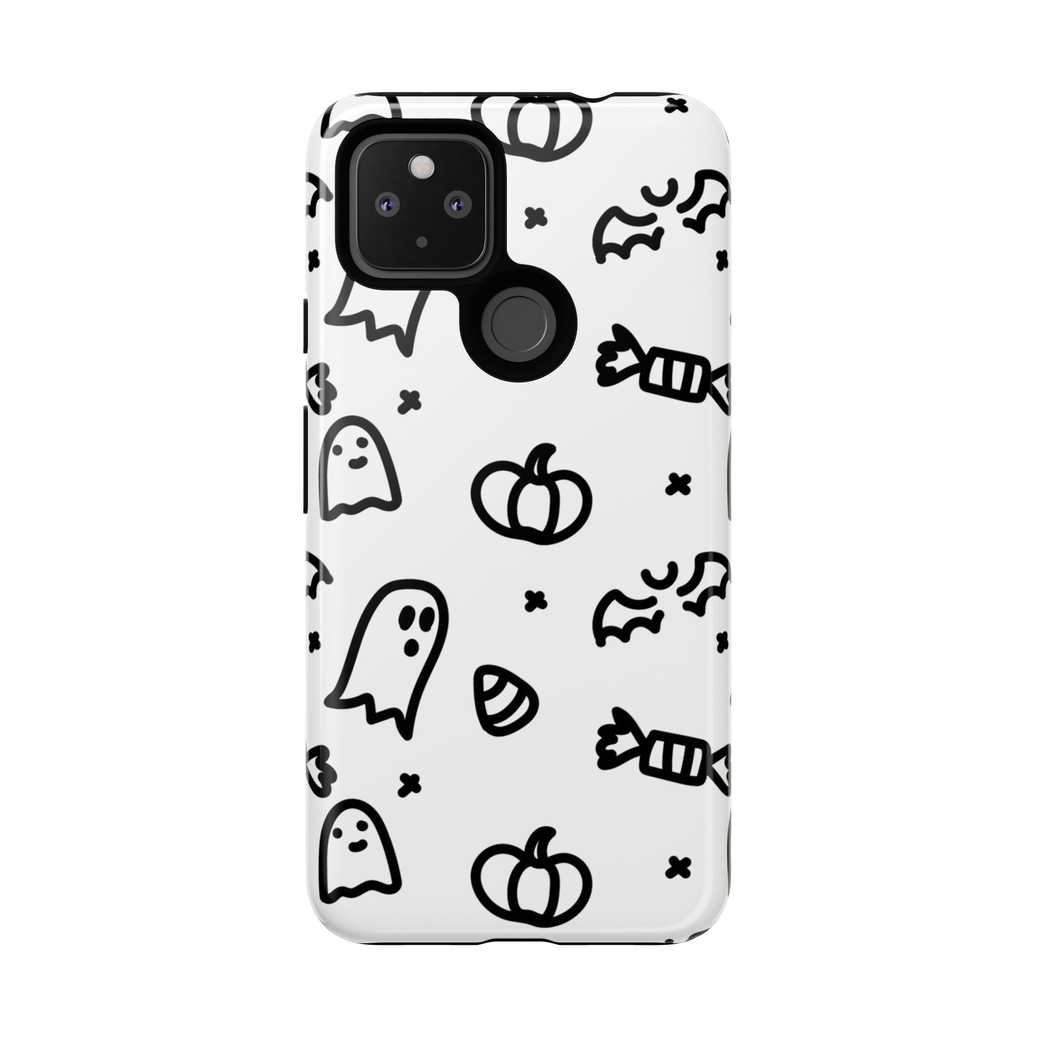 Halloween Themed Phone Case, Spooky Ghosts and Pumpkins, Fall Decor, Costume Party, Trick or Treat