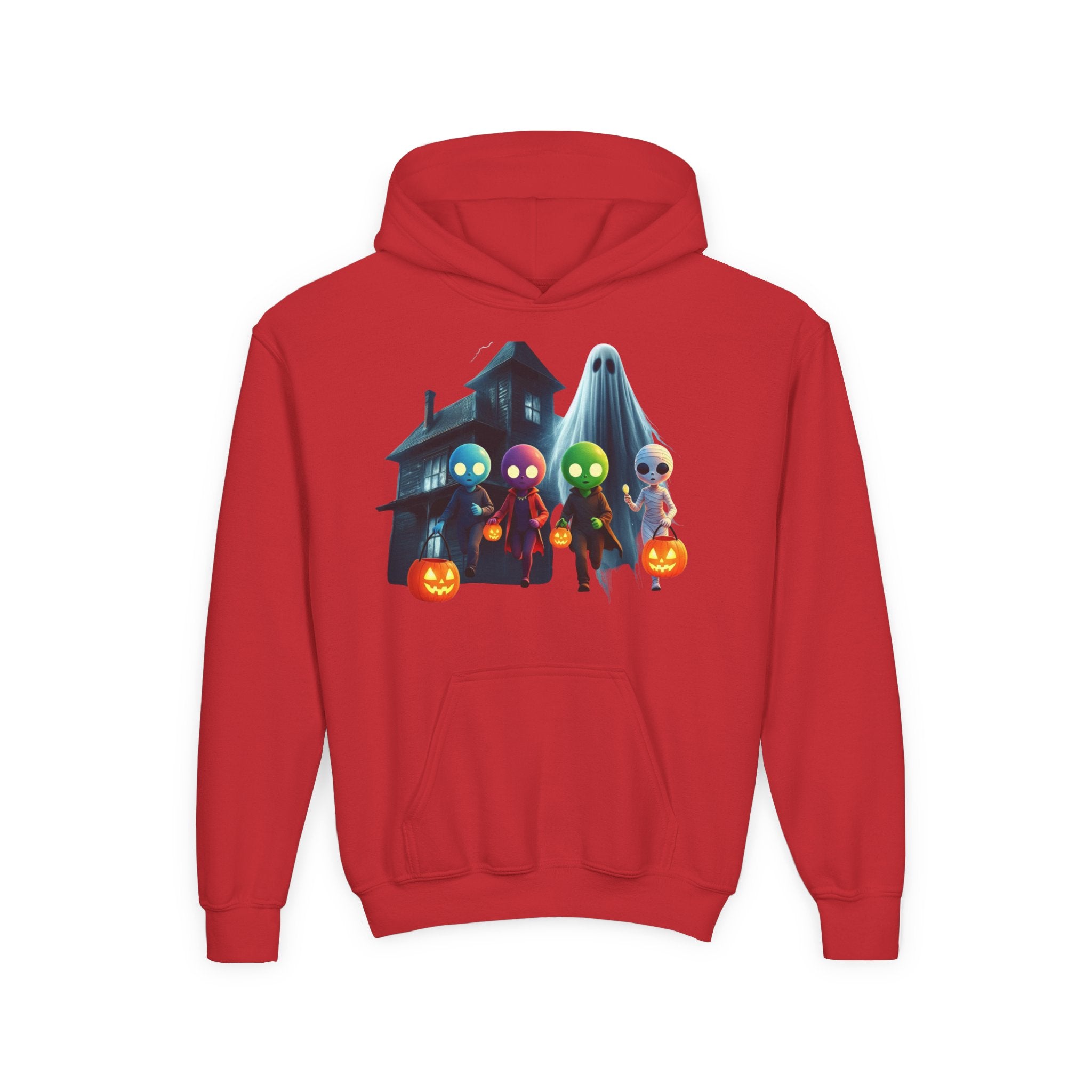 VYBZ "Aliens & Ghost" Youth Hooded Sweatshirt
