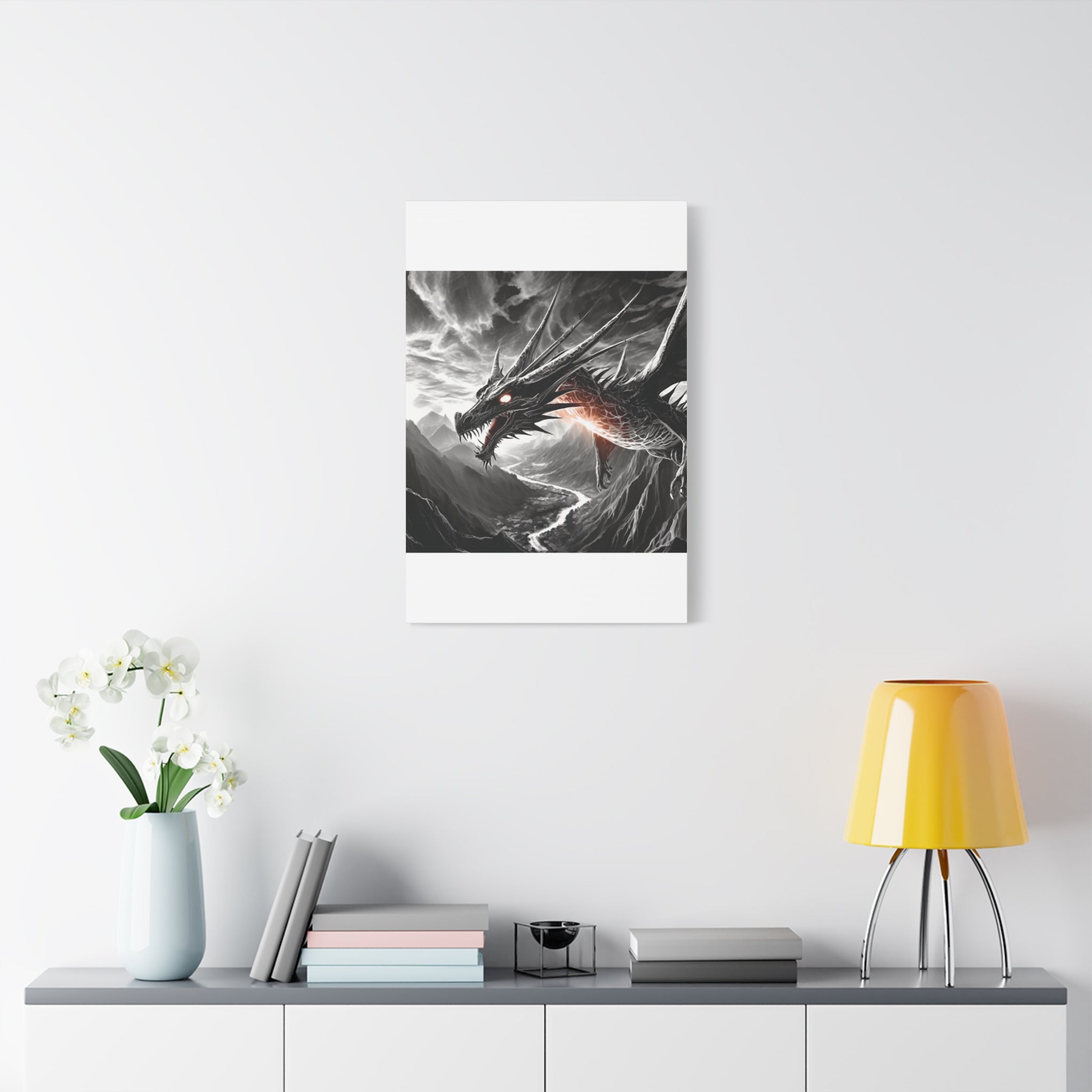 Dragon Art Canvas Print