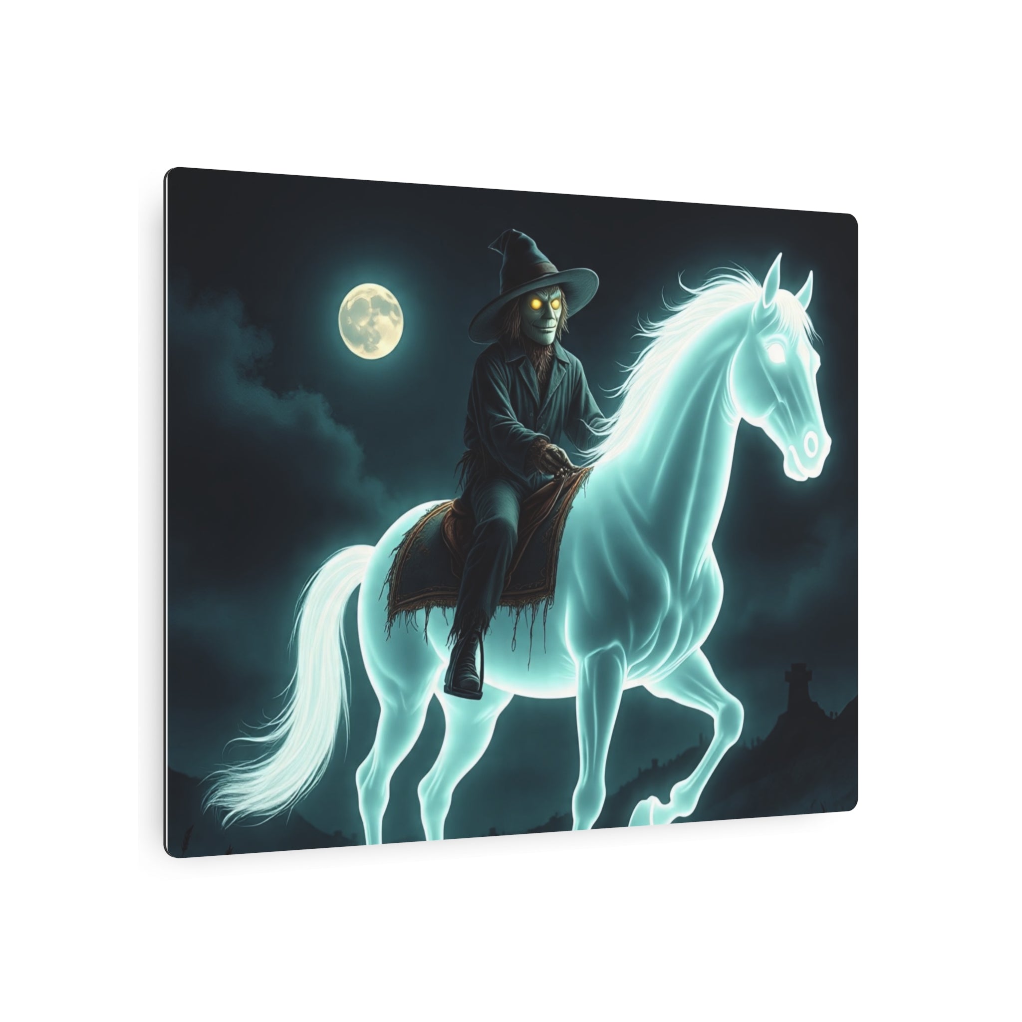 Metal Art Sign - Haunting Magical Halloween Spooky Exclusive Design