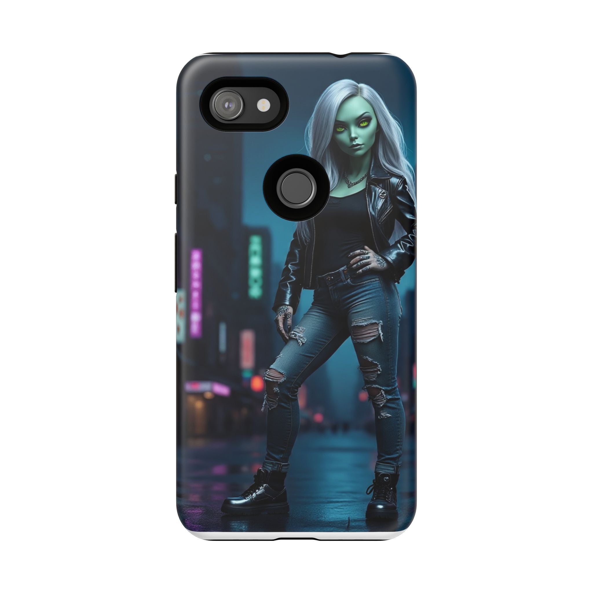 Alien Chic Tough Phone Case