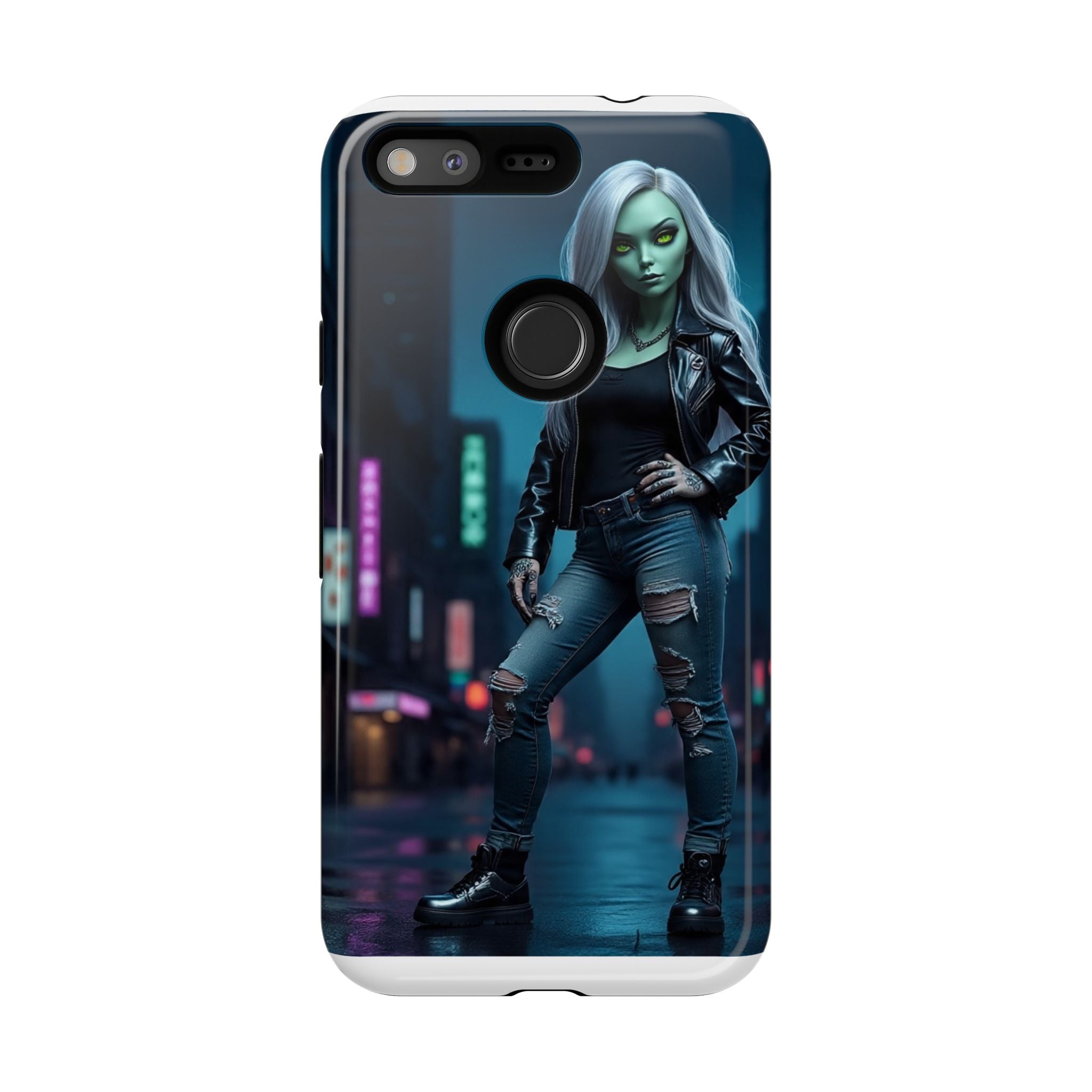 Alien Chic Tough Phone Case