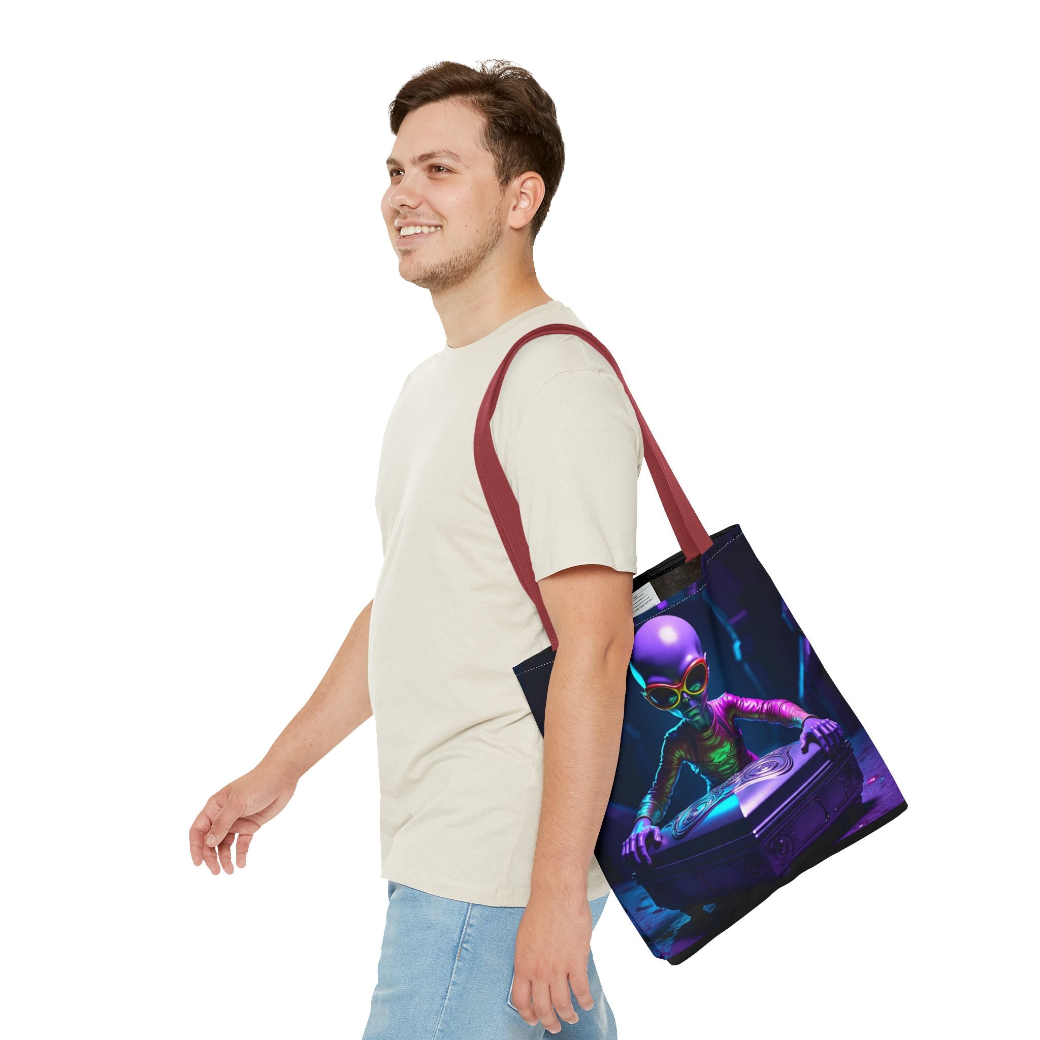 Tote Bag - VYBZ Exclusive Alien DJ Halloween Design