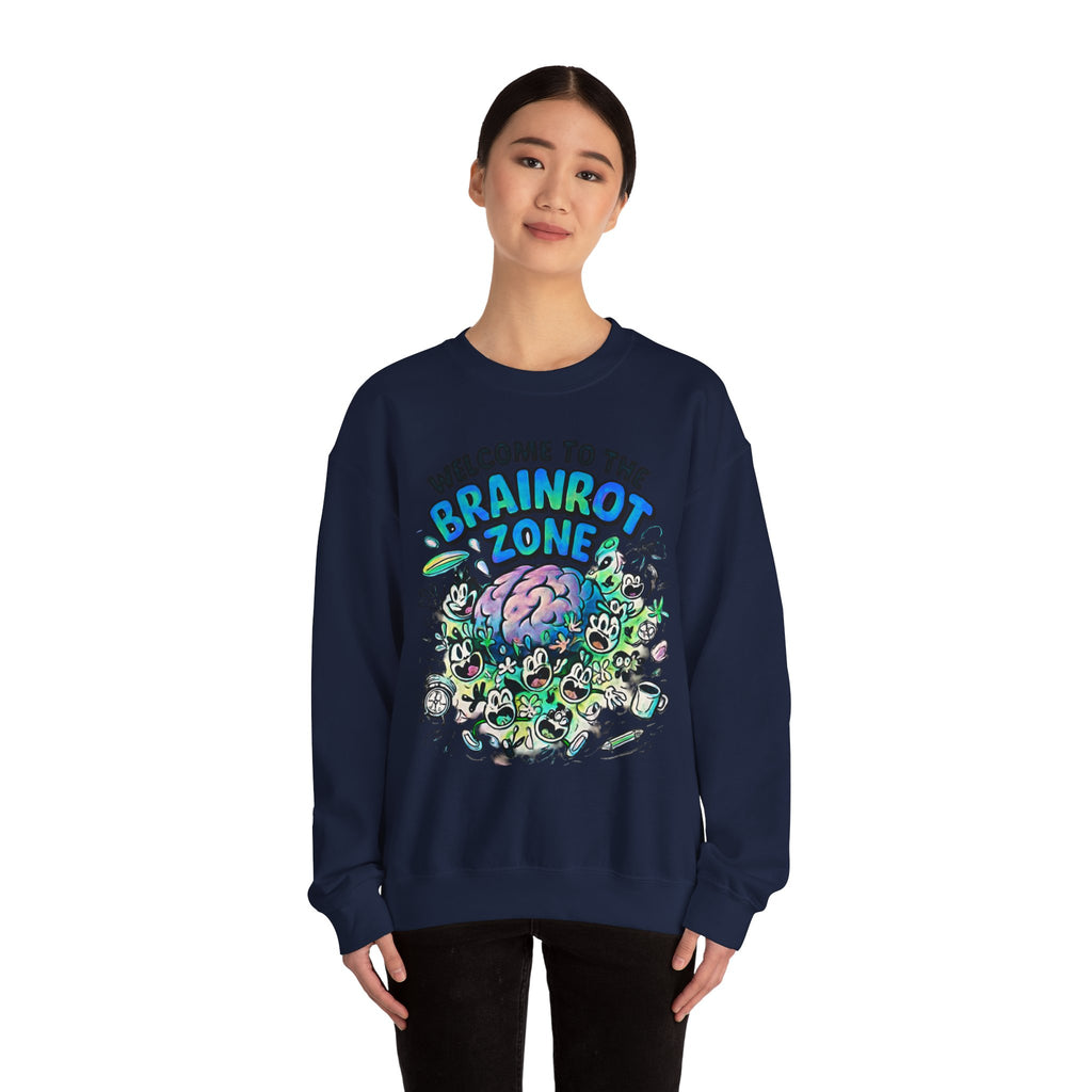 Brainrot Zone Unisex Heavy Blend™ Crewneck Sweatshirt