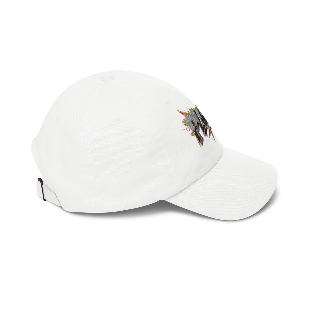 Dad Cap — 'PLUGZ' Street Art Embroidered Baseball Hat