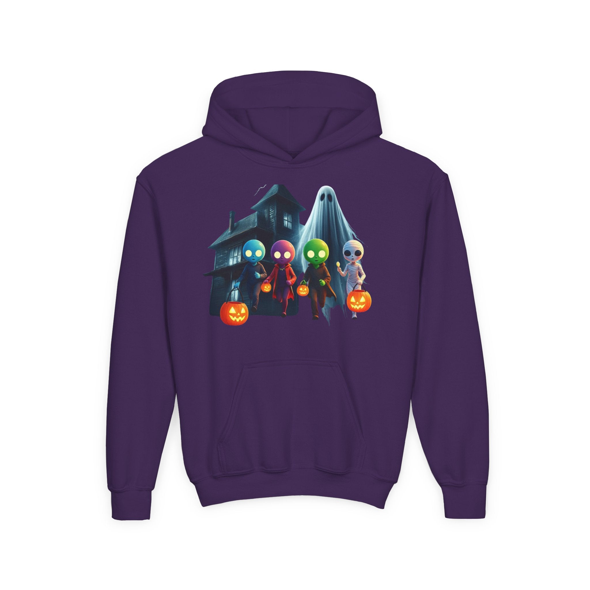 VYBZ "Aliens & Ghost" Youth Hooded Sweatshirt