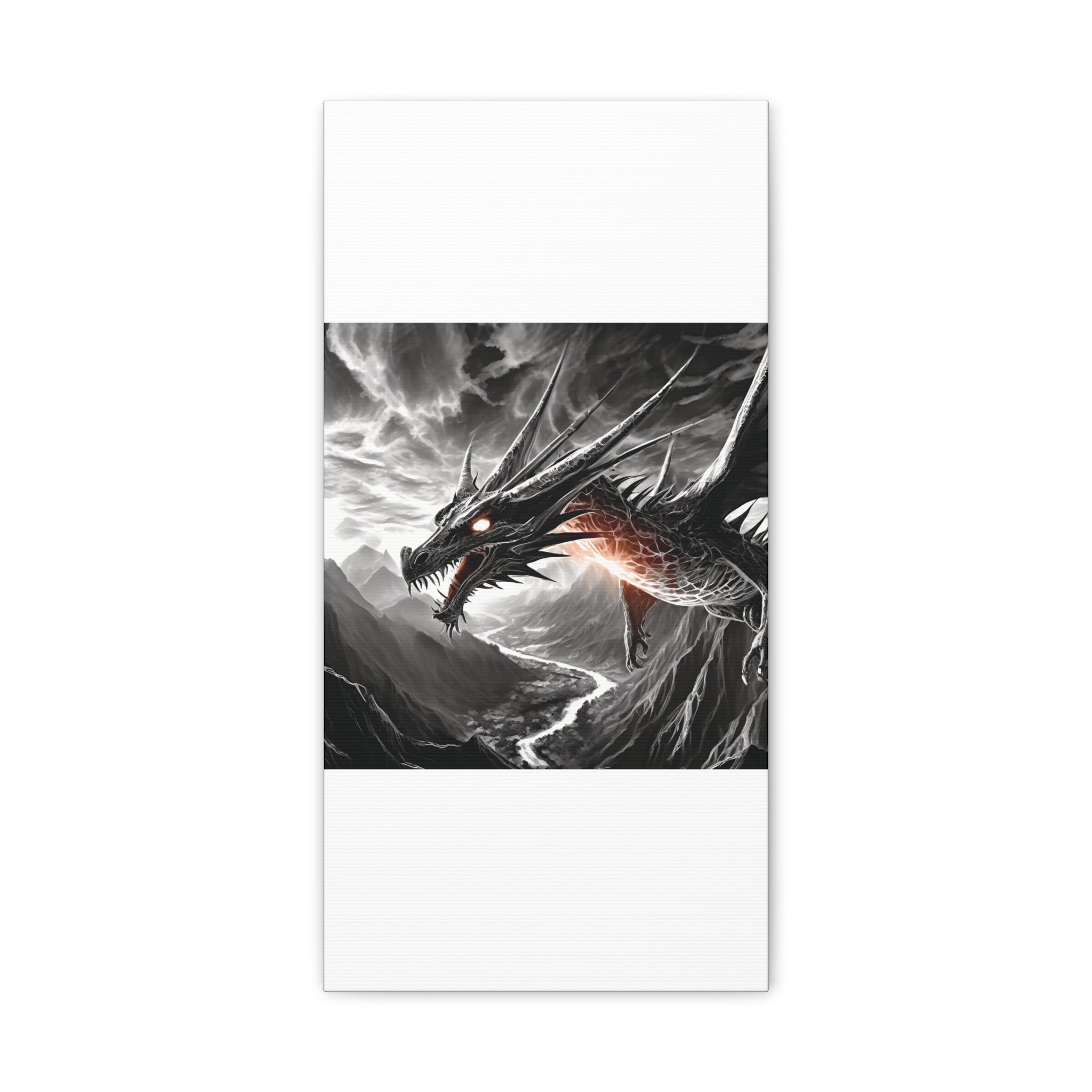 Dragon Art Canvas Print