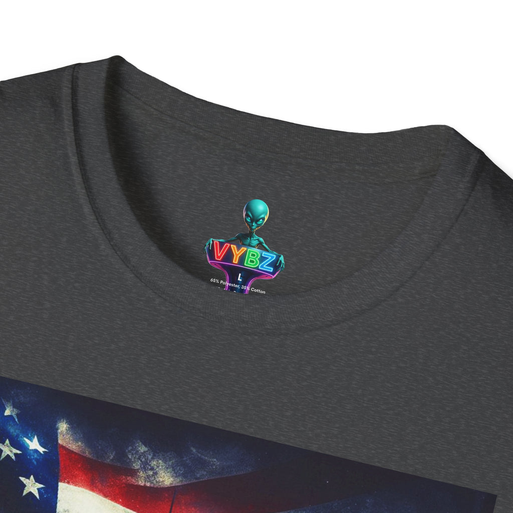 VYBZ Freedom-Themed Graphic Tee