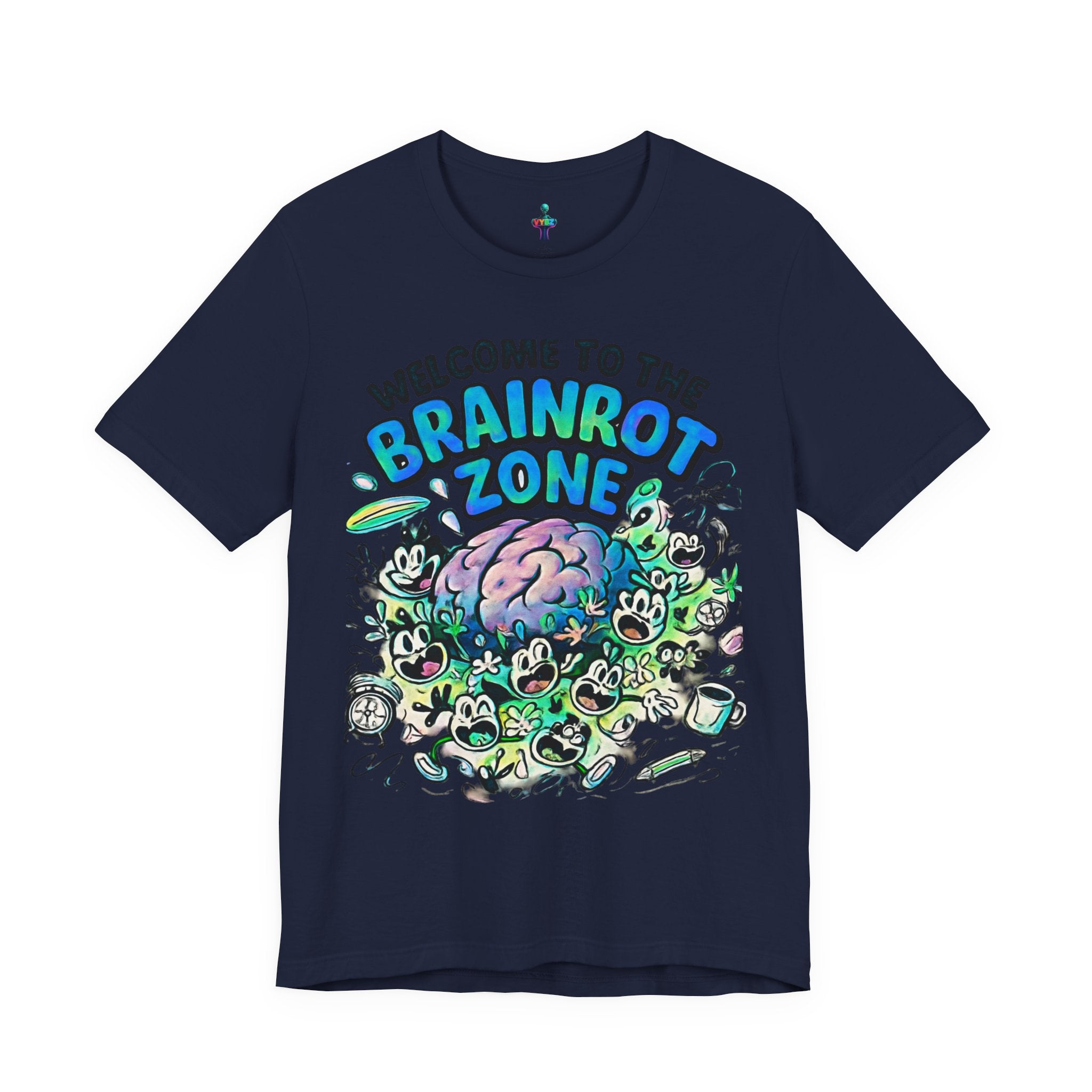 Brainrot Zone Unisex Jersey Short Sleeve Tee