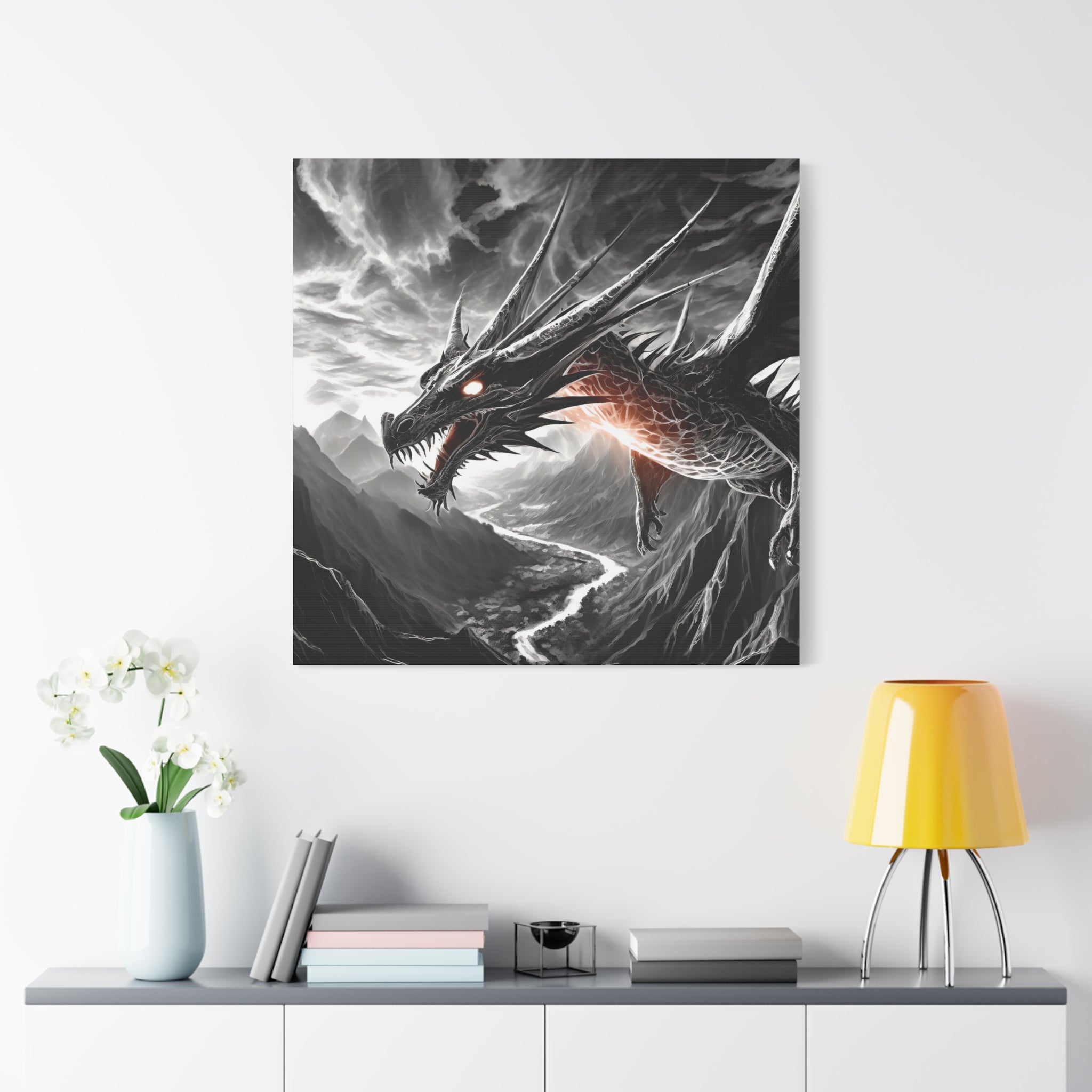 Dragon Art Canvas Print