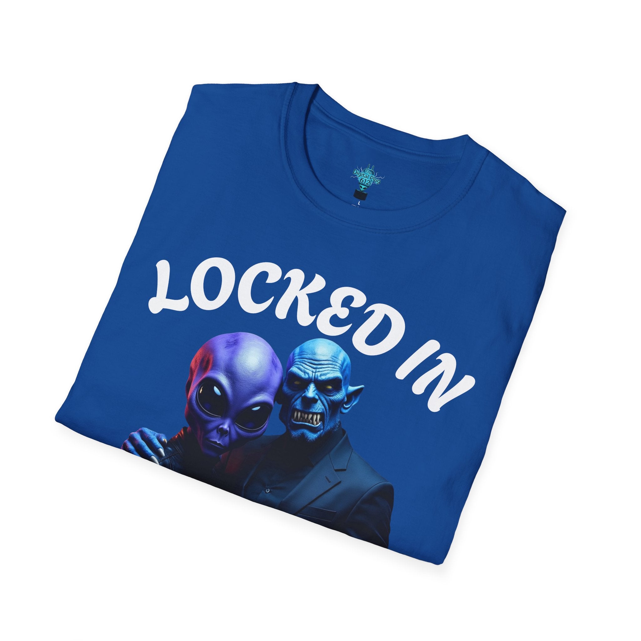 VYBZ "Locked In" Alien Couple T-Shirt