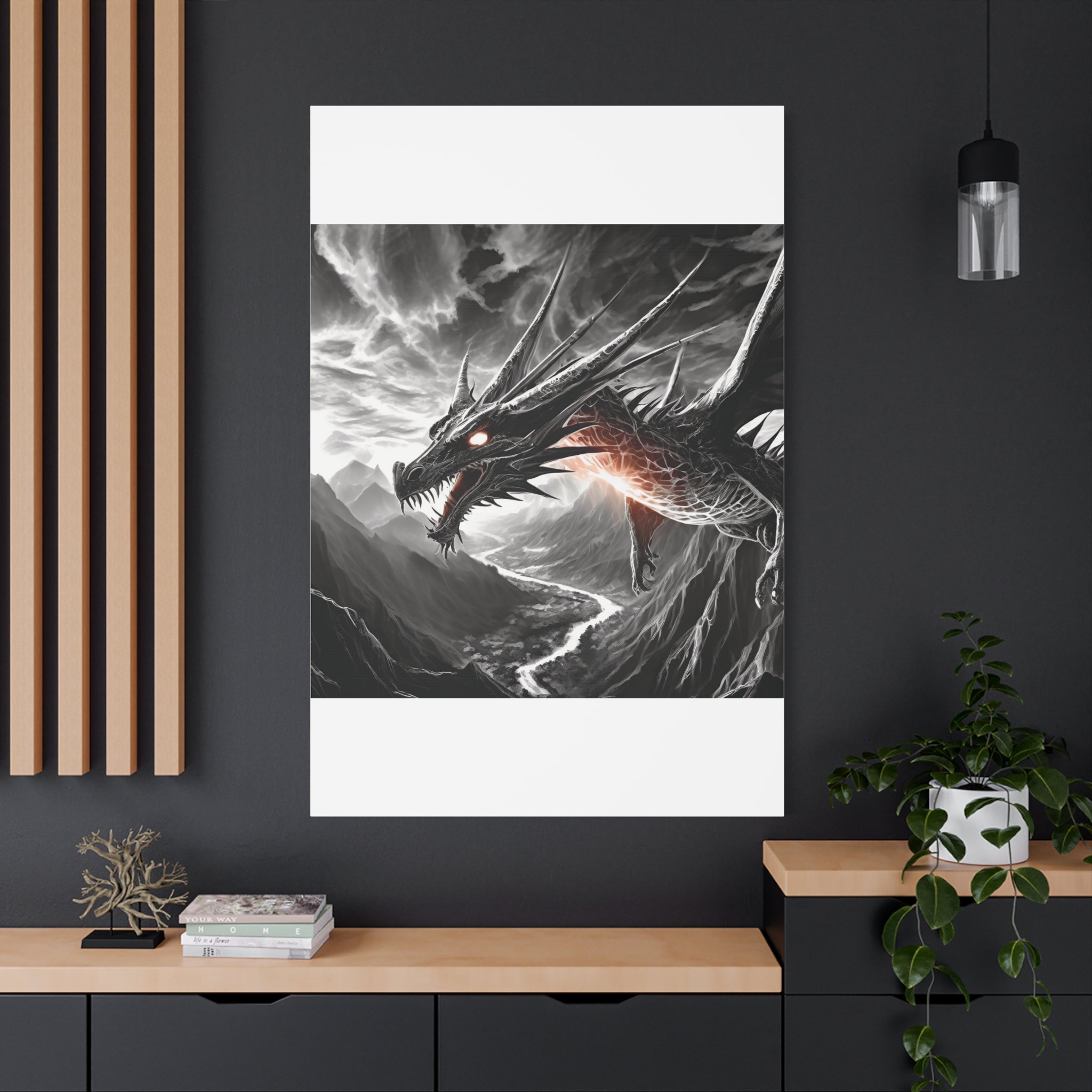 Dragon Art Canvas Print
