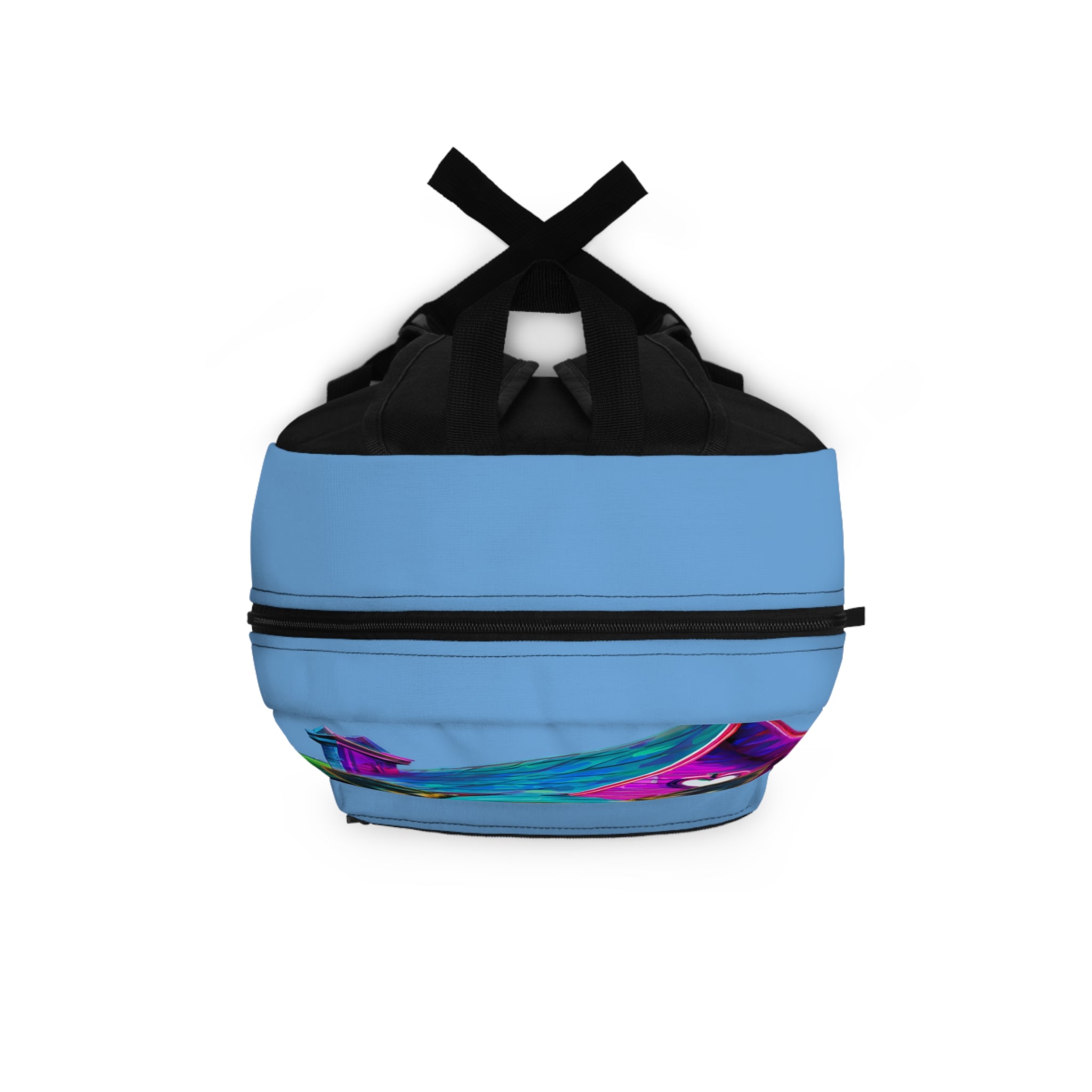 VYBZ Colorful Dog-Themed Backpack