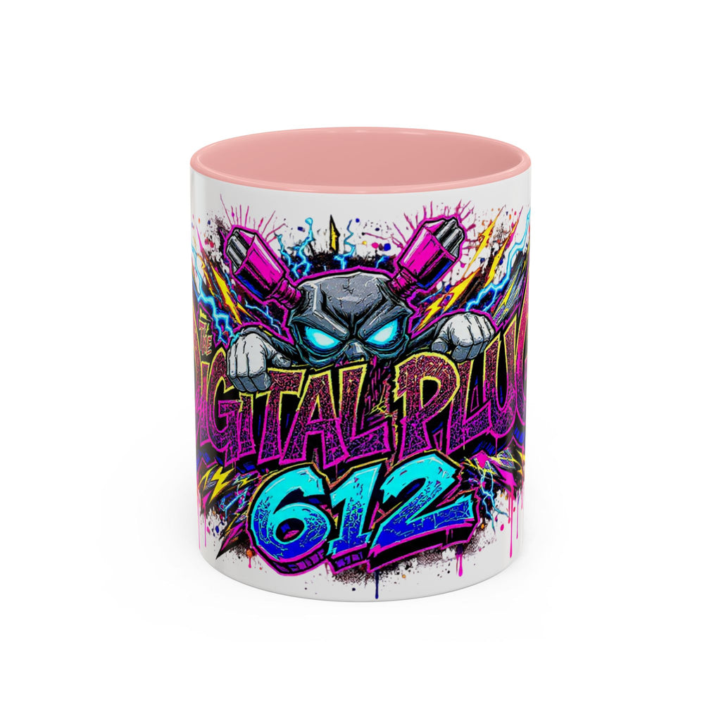 Accent Coffee Mug — The Digital Plug 612 Graphic (11/15oz)