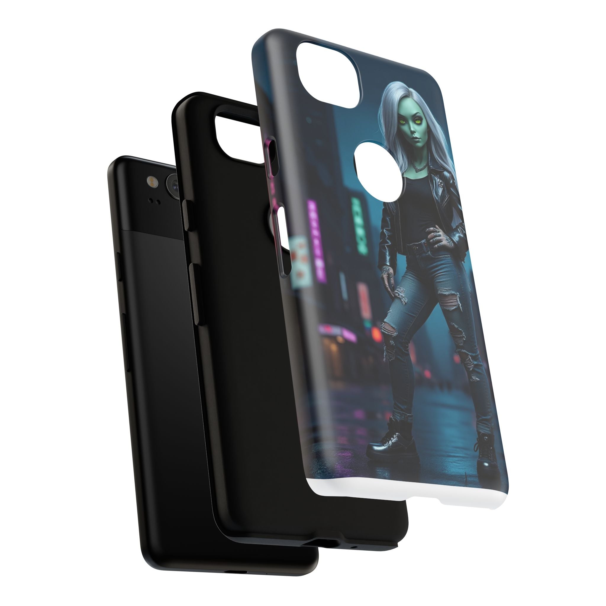 Alien Chic Tough Phone Case