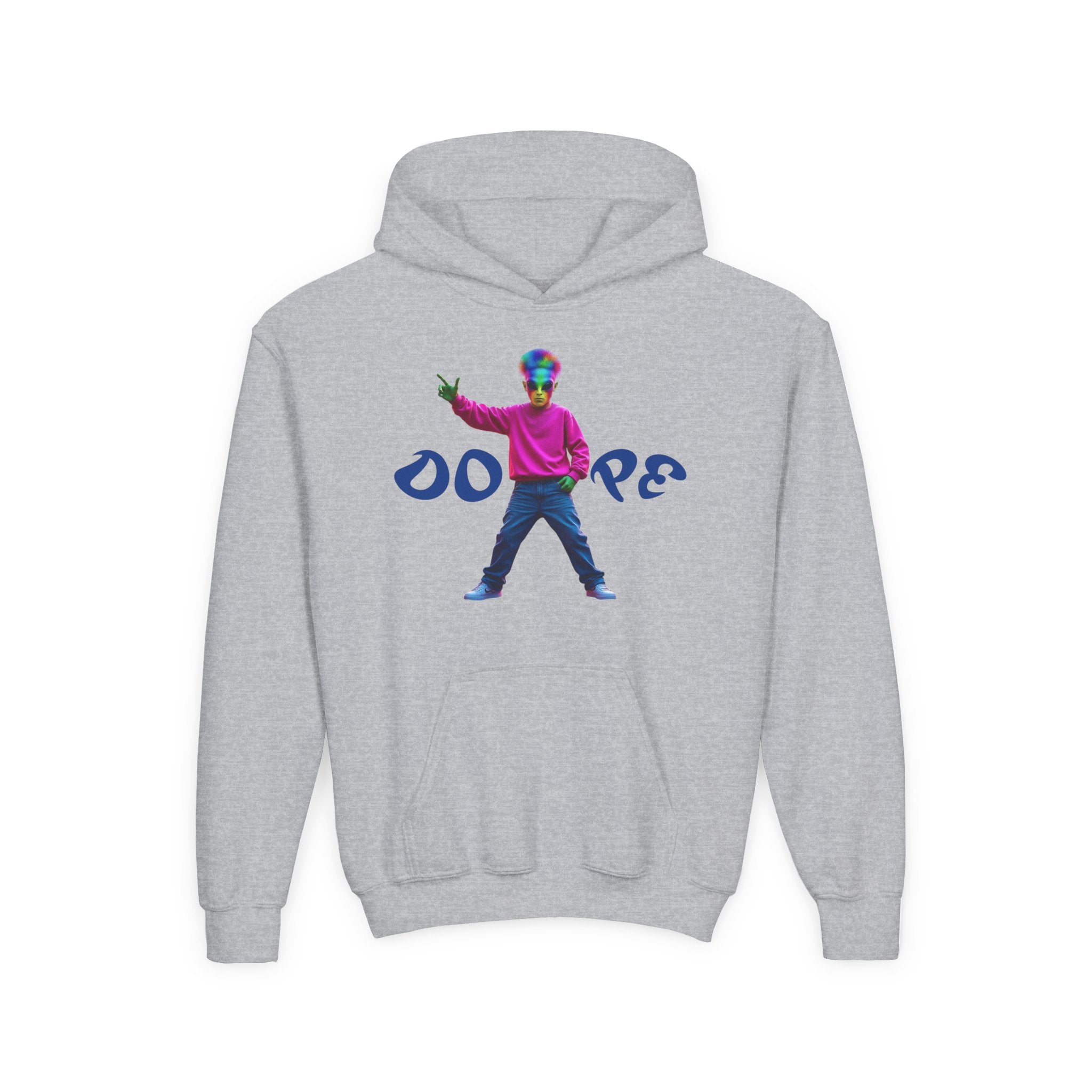 VYBZ Alien Youth Hoodie - Exclusive Colorful Hip Hop Slang Design