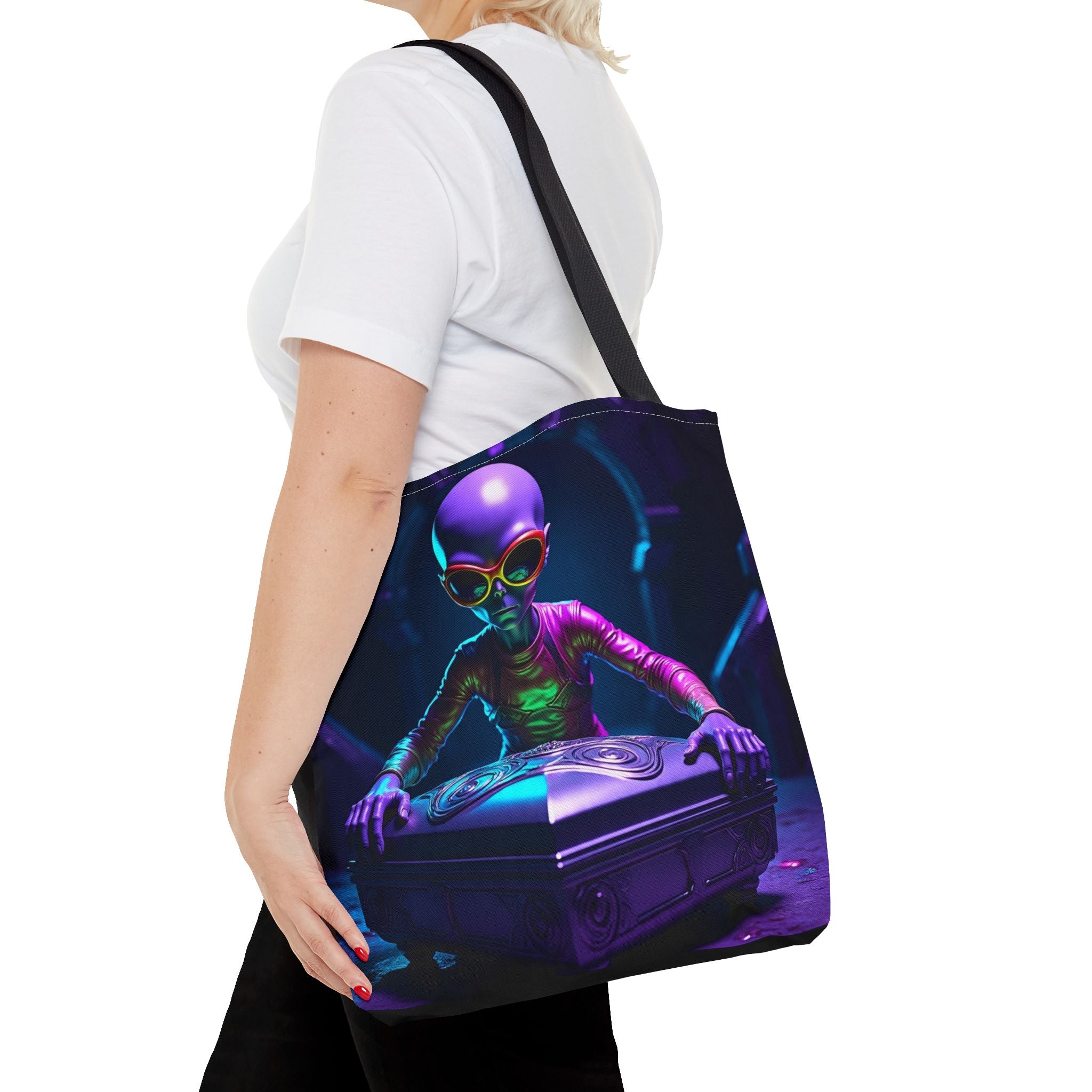 Tote Bag - VYBZ Exclusive Alien DJ Halloween Design