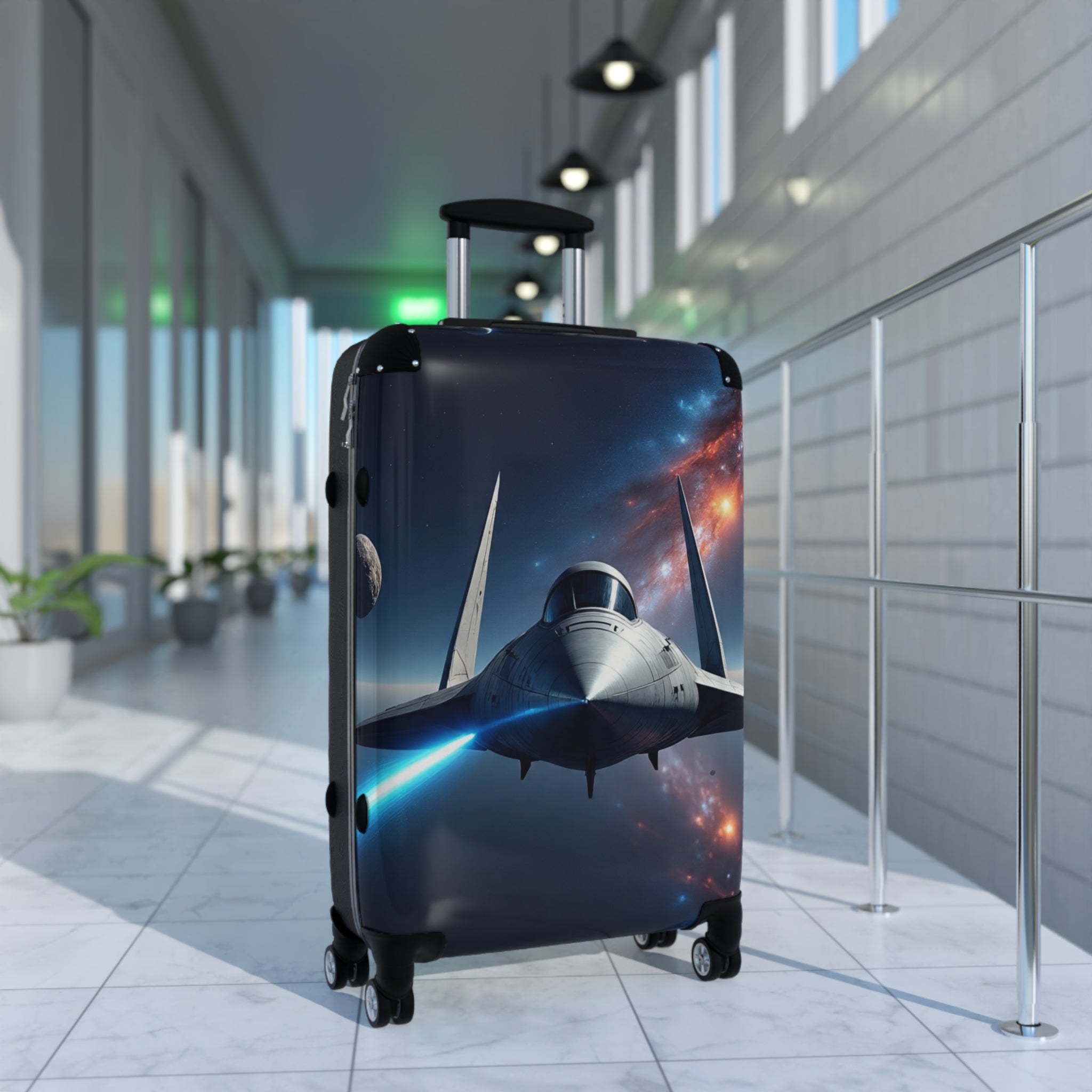 Space-Themed Suitcase