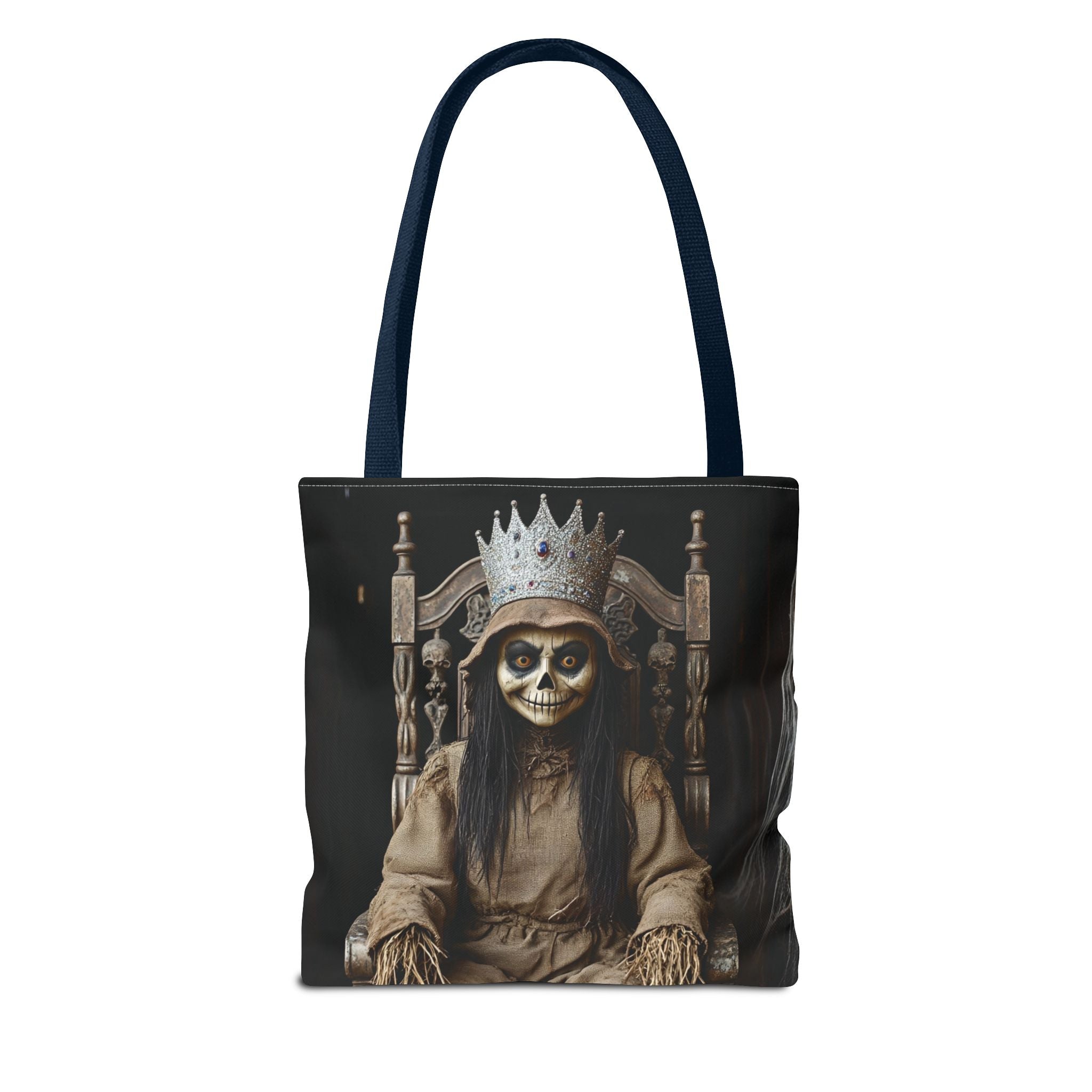VYBZ Tote Bag - Spooky Skeleton Queen Halloween Design