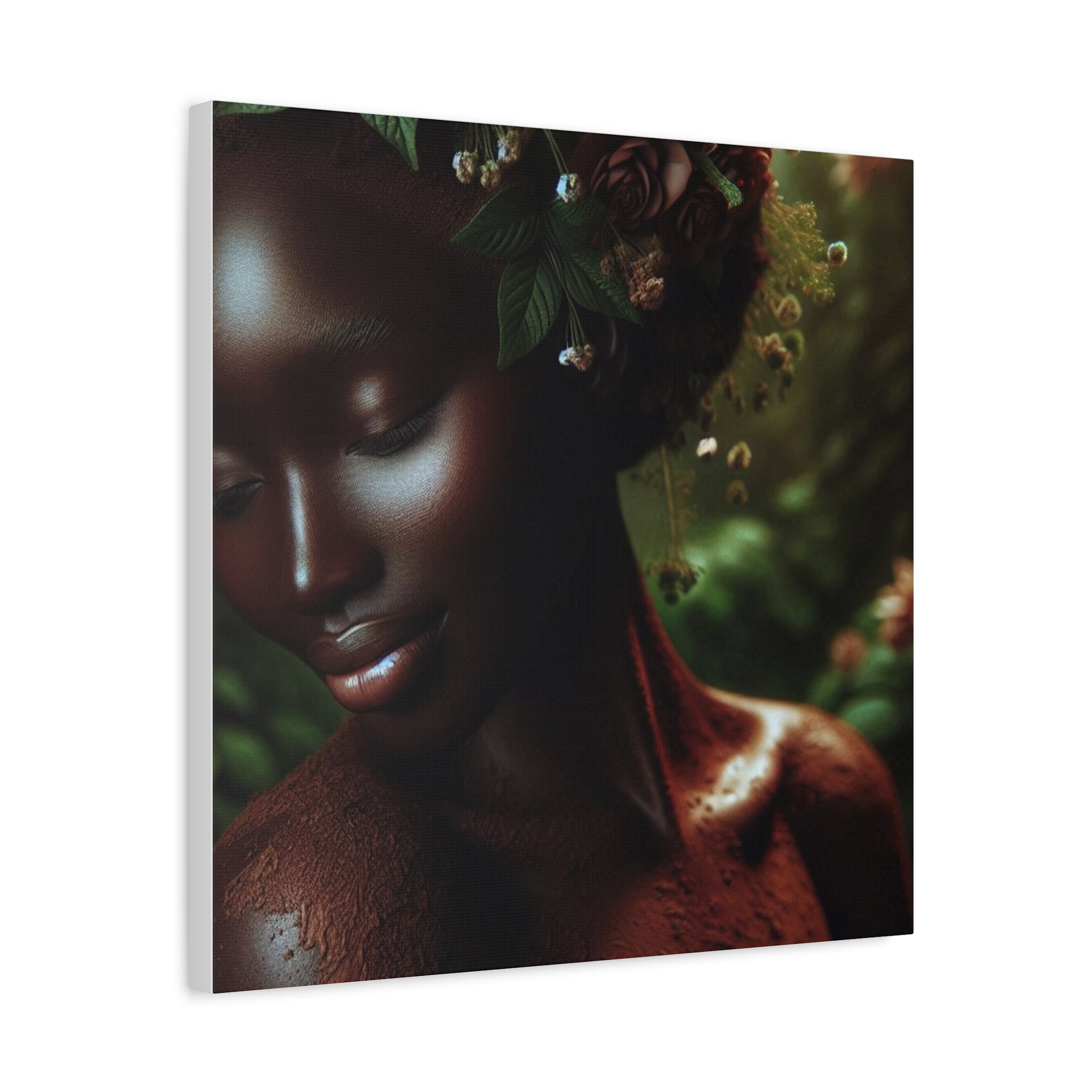 Elegant Mother Nature Canvas Art Print