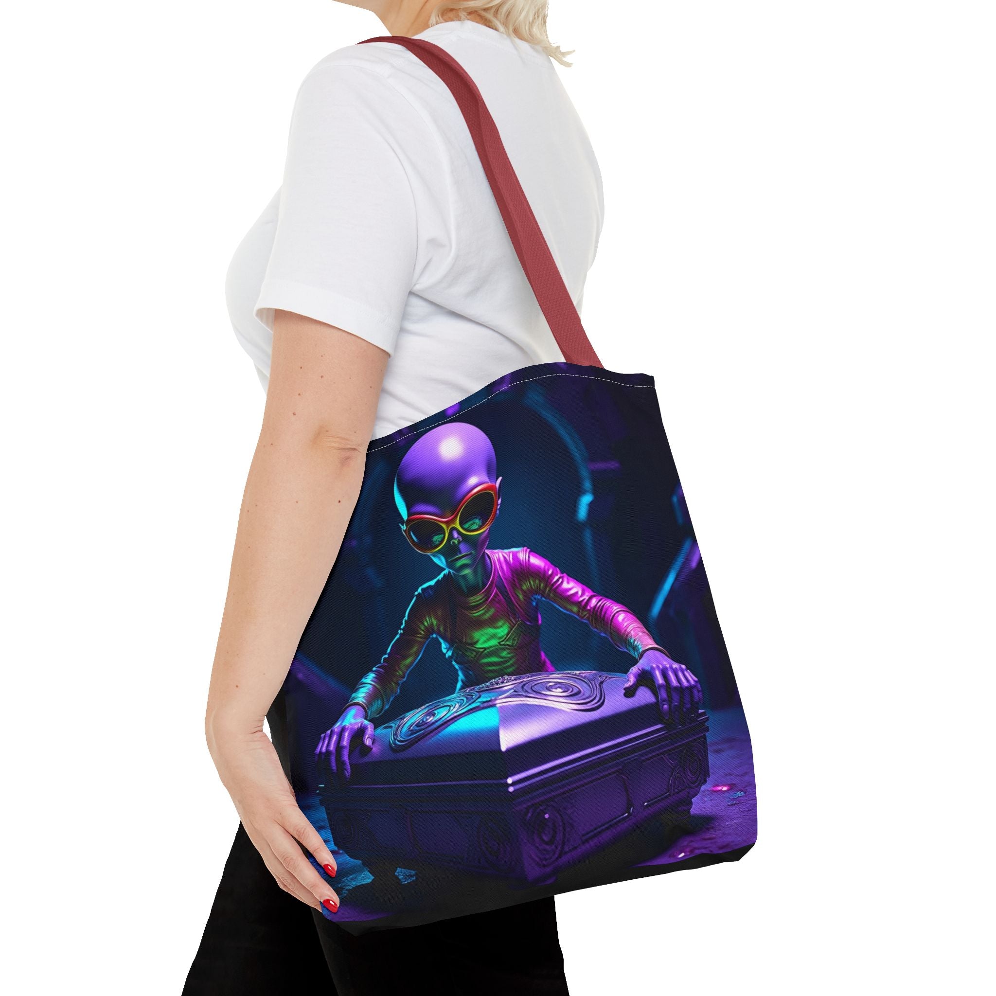 Tote Bag - VYBZ Exclusive Alien DJ Halloween Design