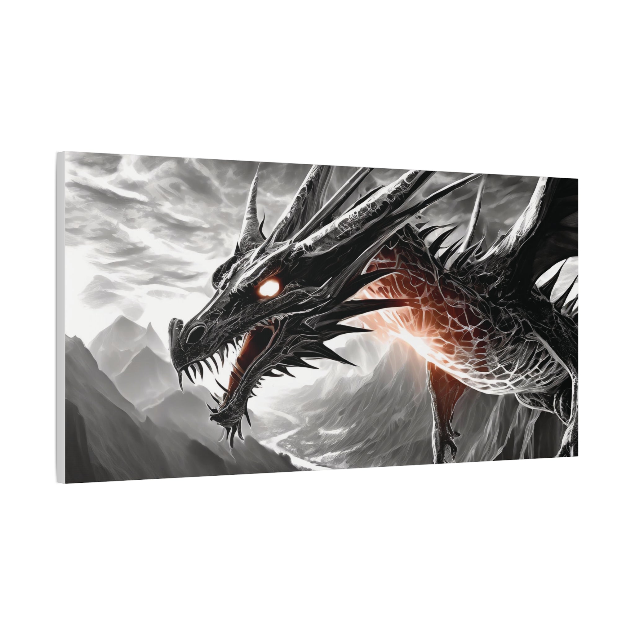 Dragon Art Canvas Print
