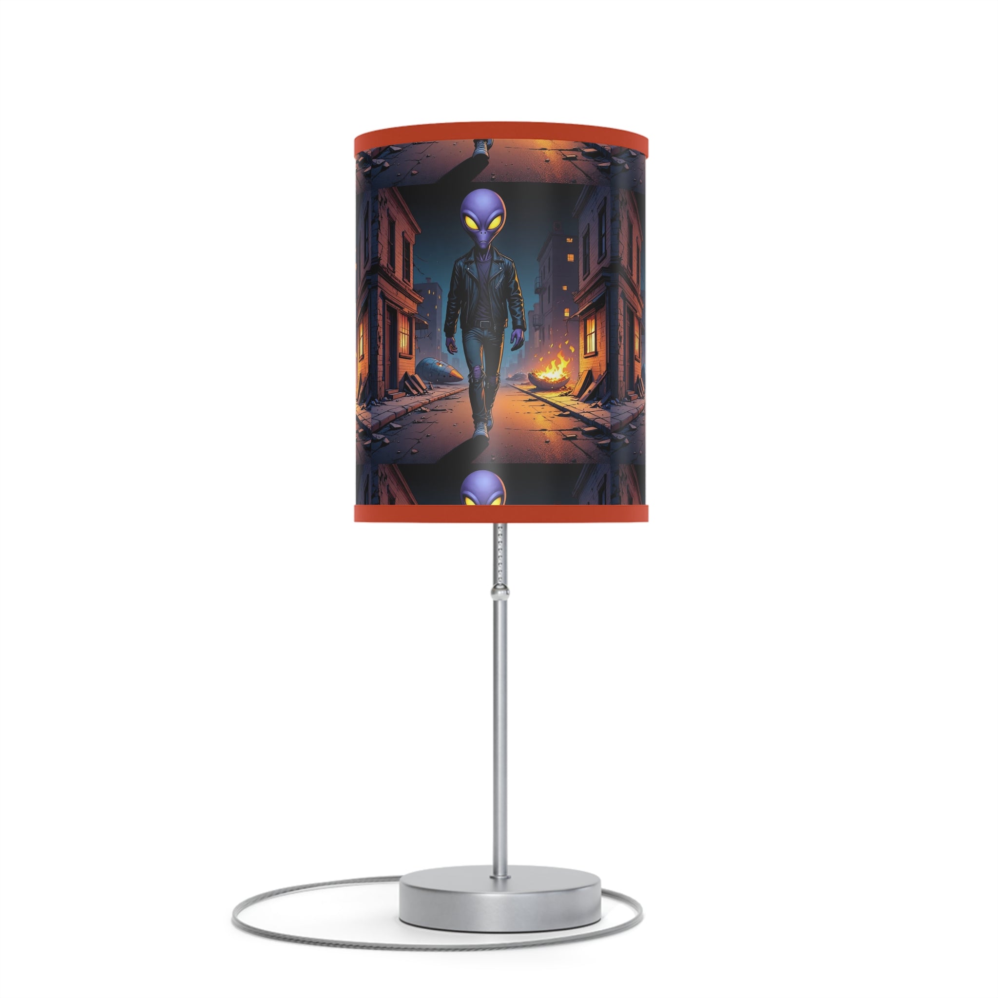 Alien-Themed Table Lamp