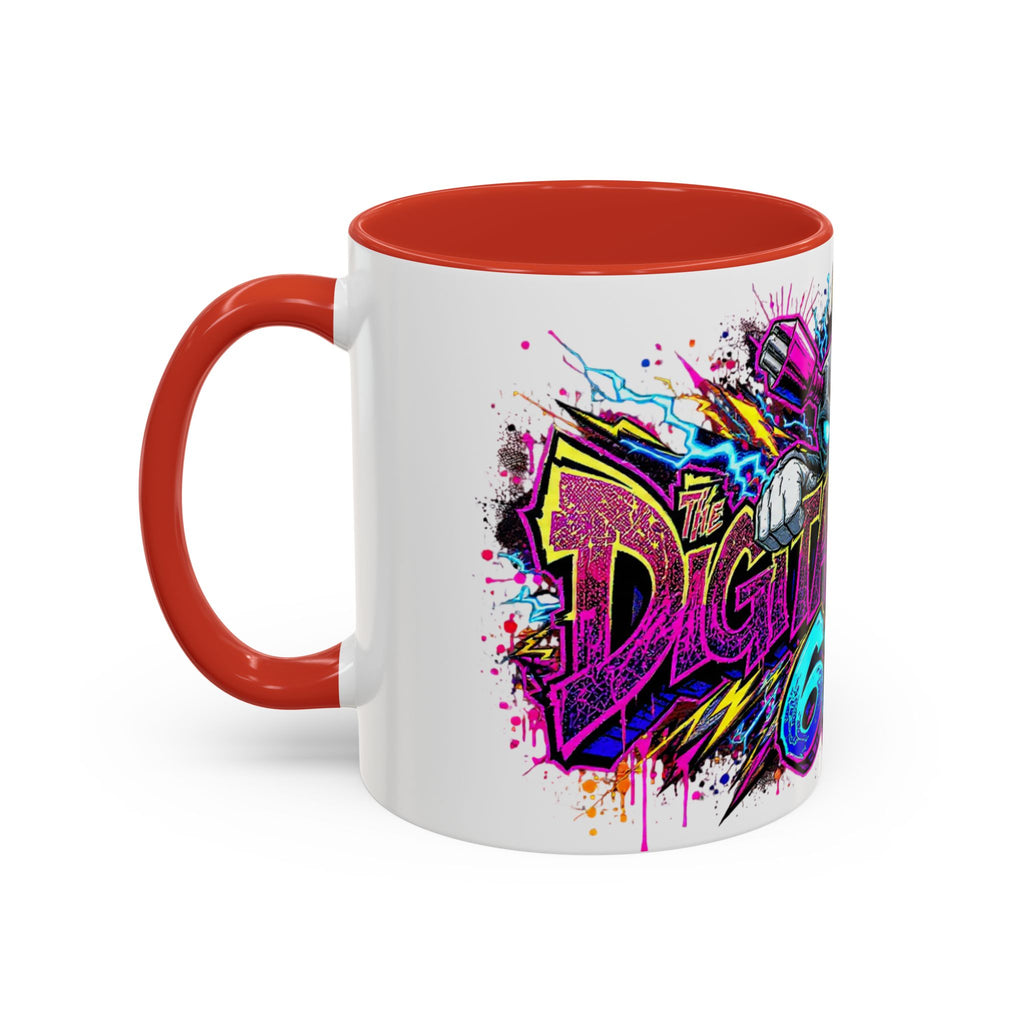 Accent Coffee Mug — The Digital Plug 612 Graphic (11/15oz)