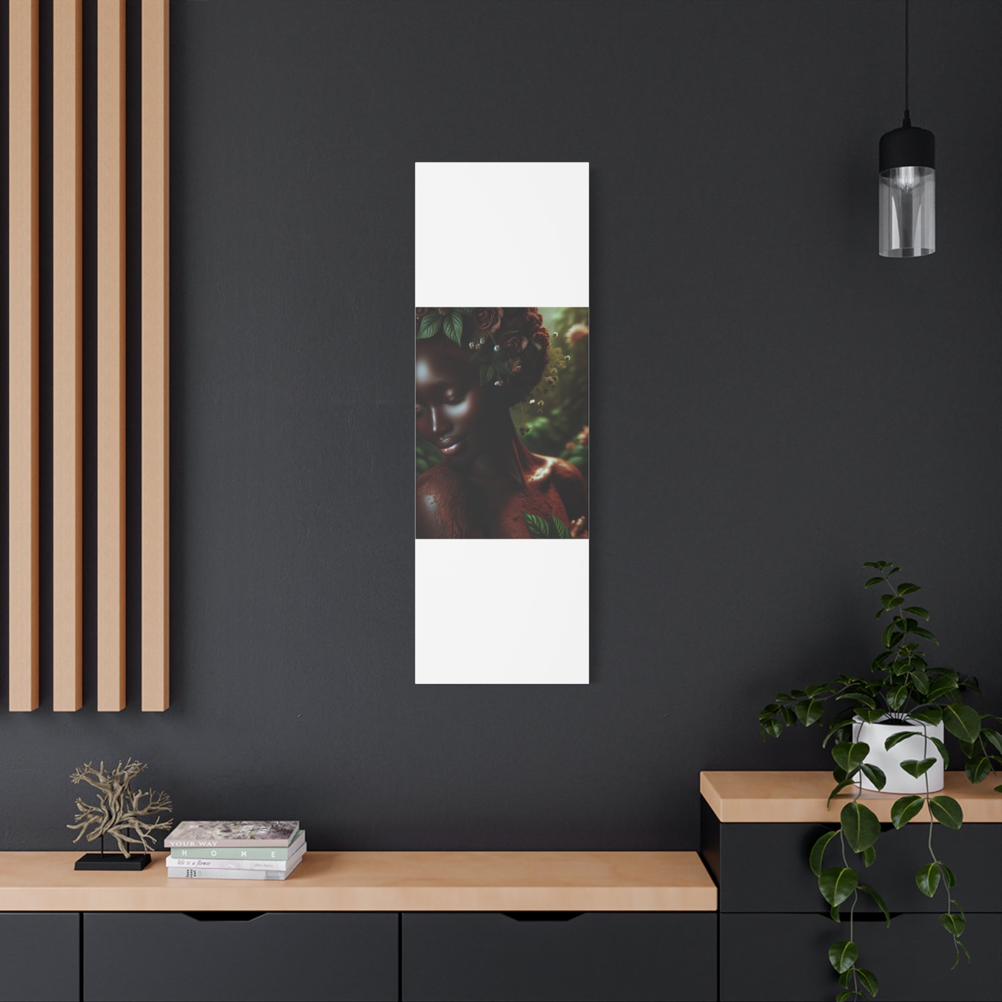 Elegant Mother Nature Canvas Art Print