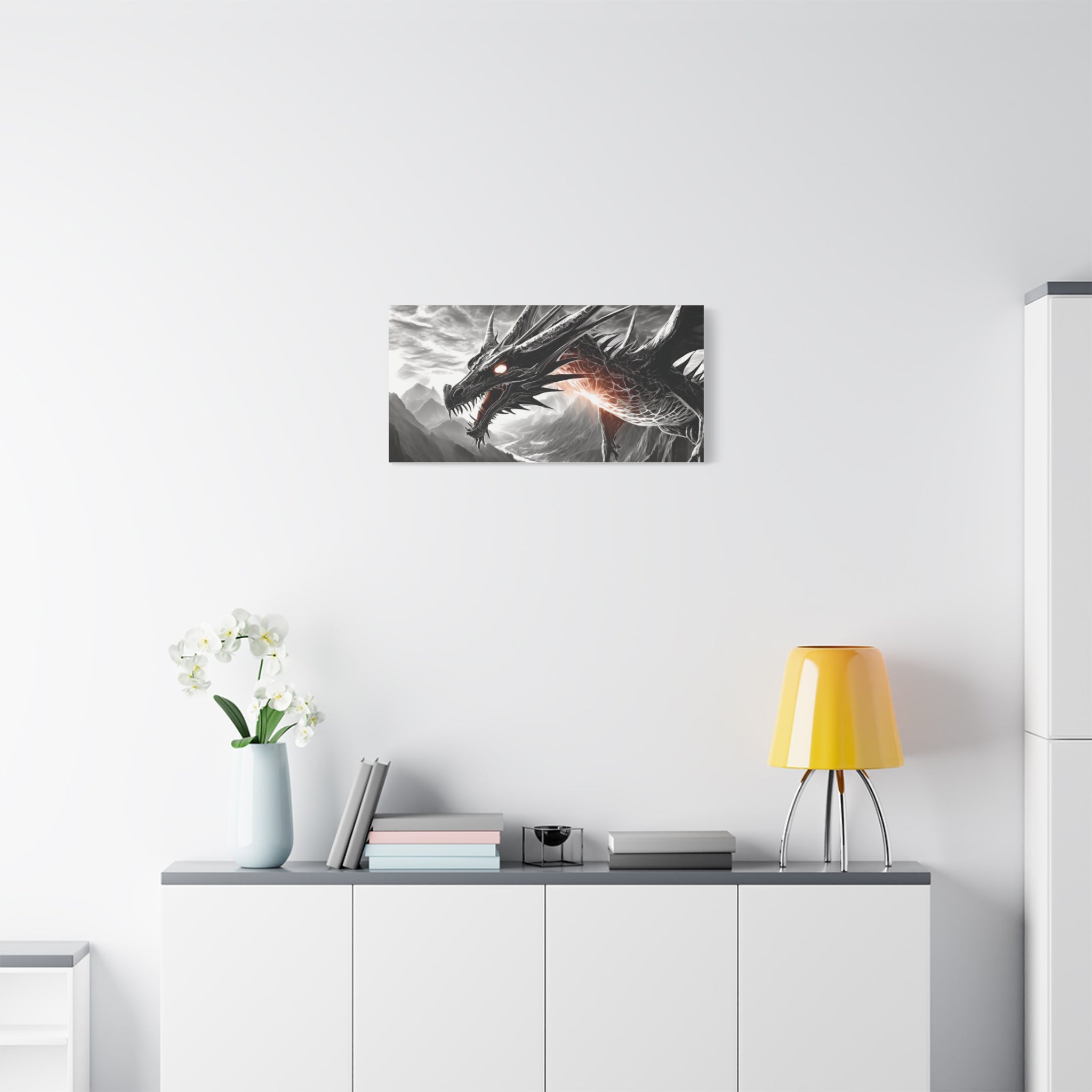 Dragon Art Canvas Print