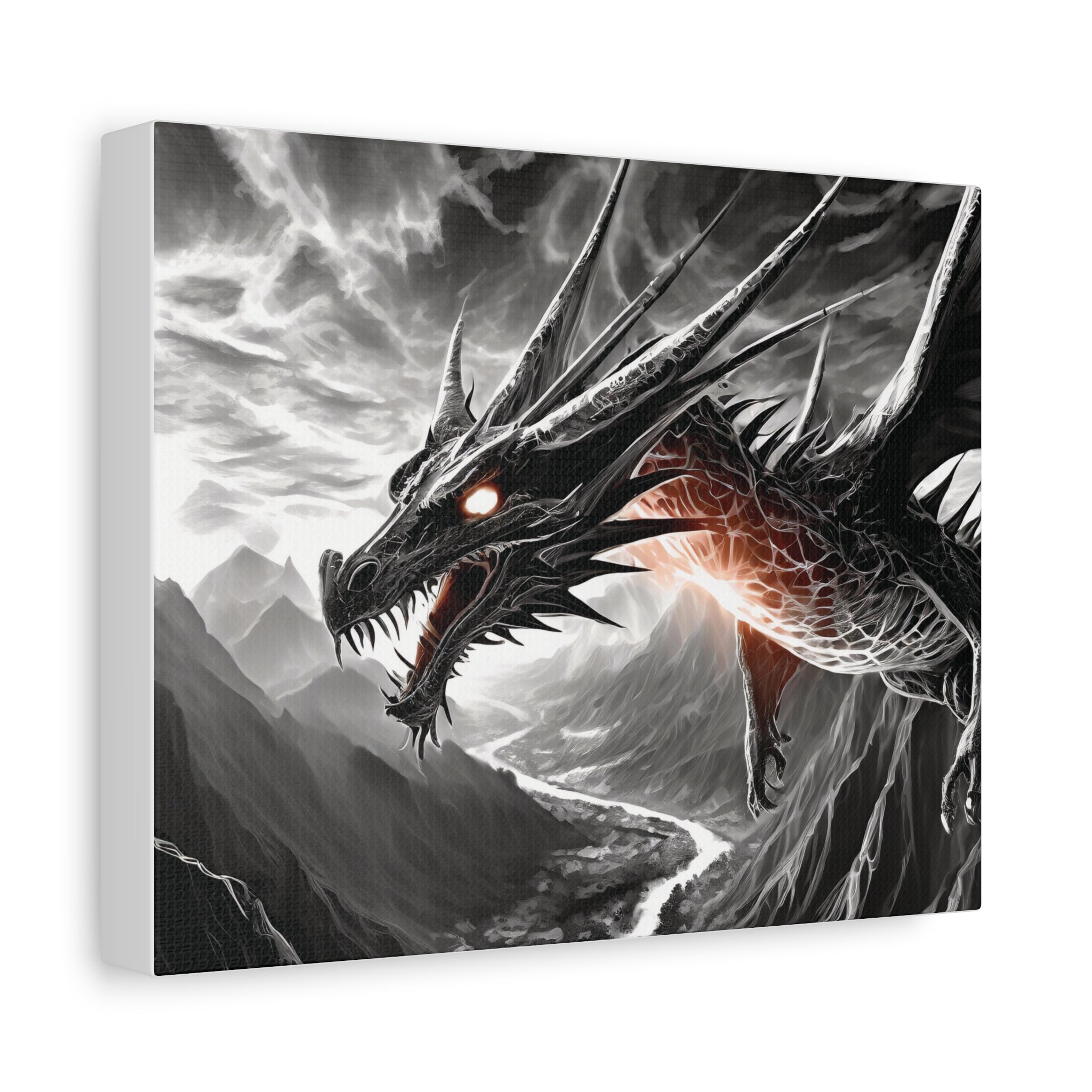 Dragon Art Canvas Print