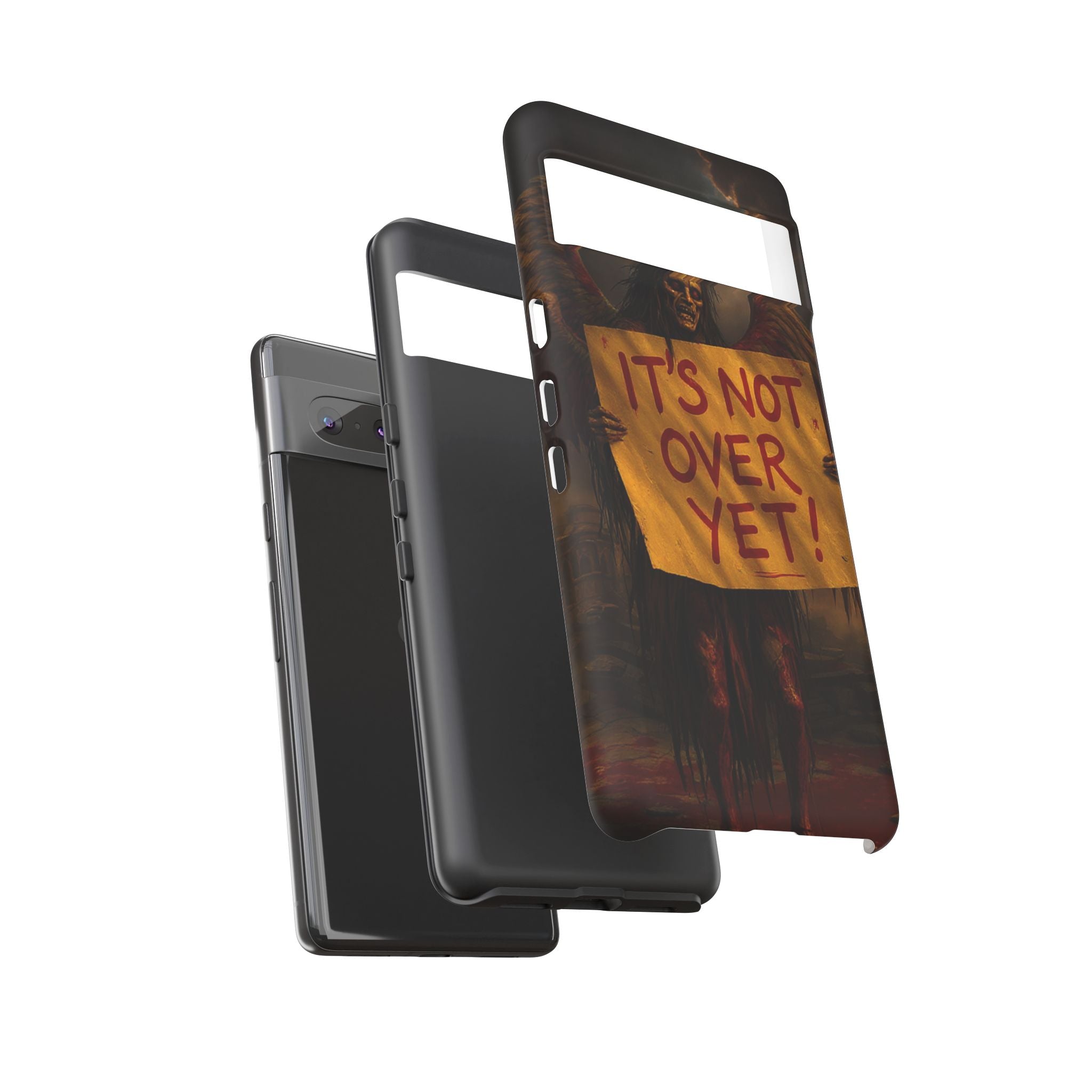 Phone Cases - It's Not Over Zombie Apocalypse Design