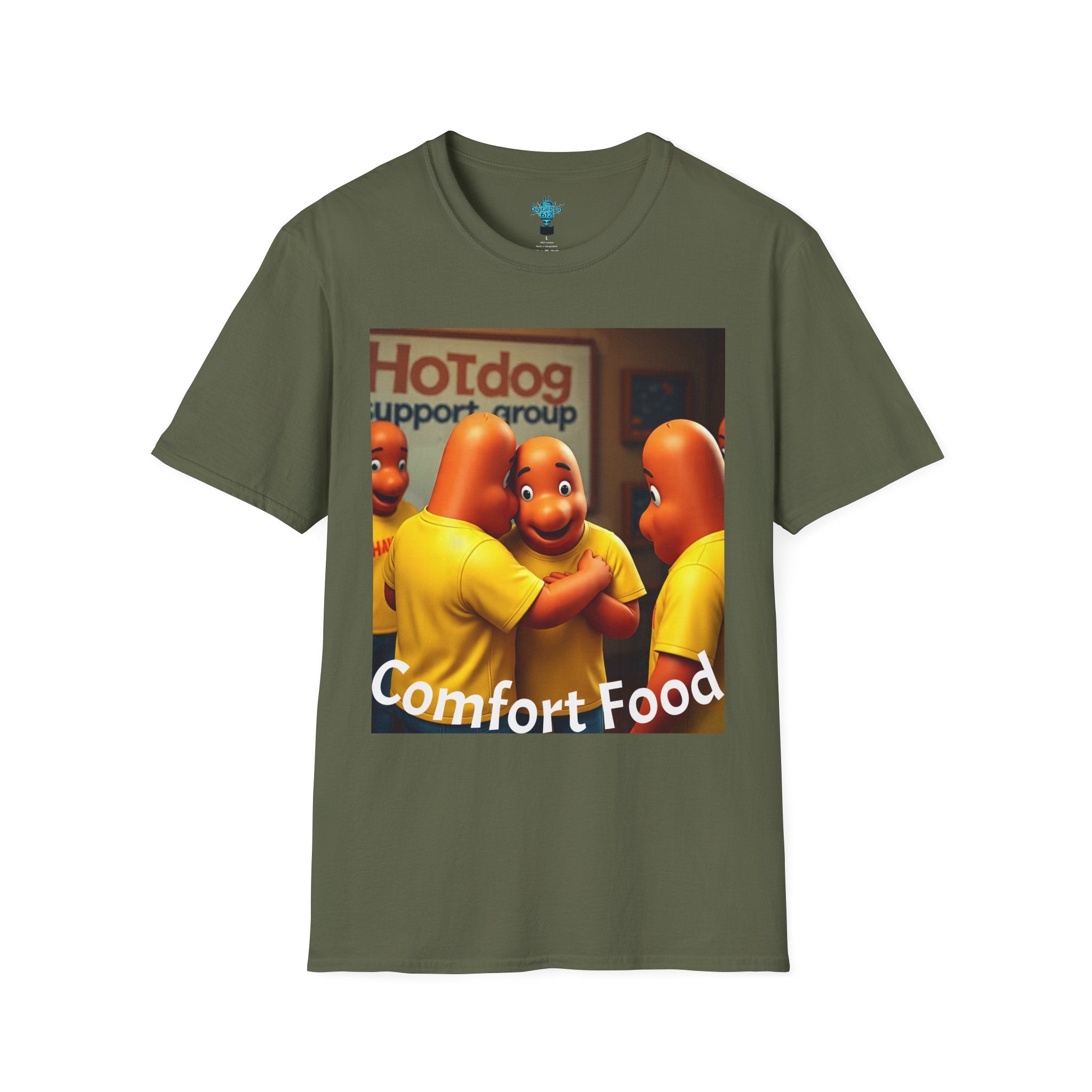 VYBZ Emotional Support Hot Dog T-Shirt