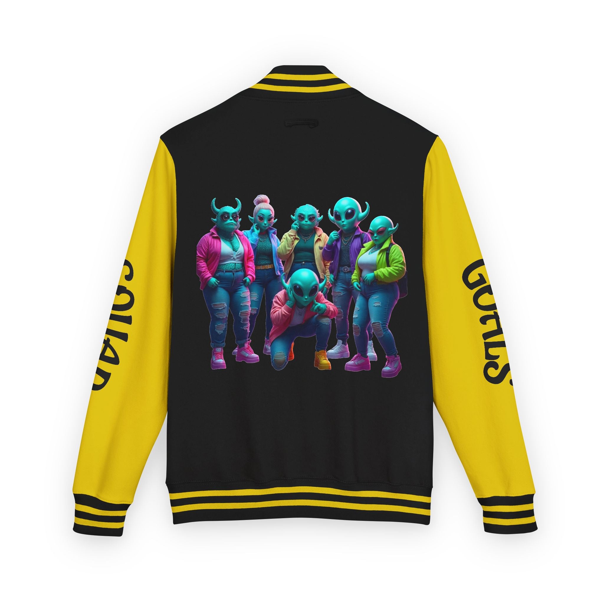 VYBZ "Locked In Goals" Heavyweight Letterman Jacket