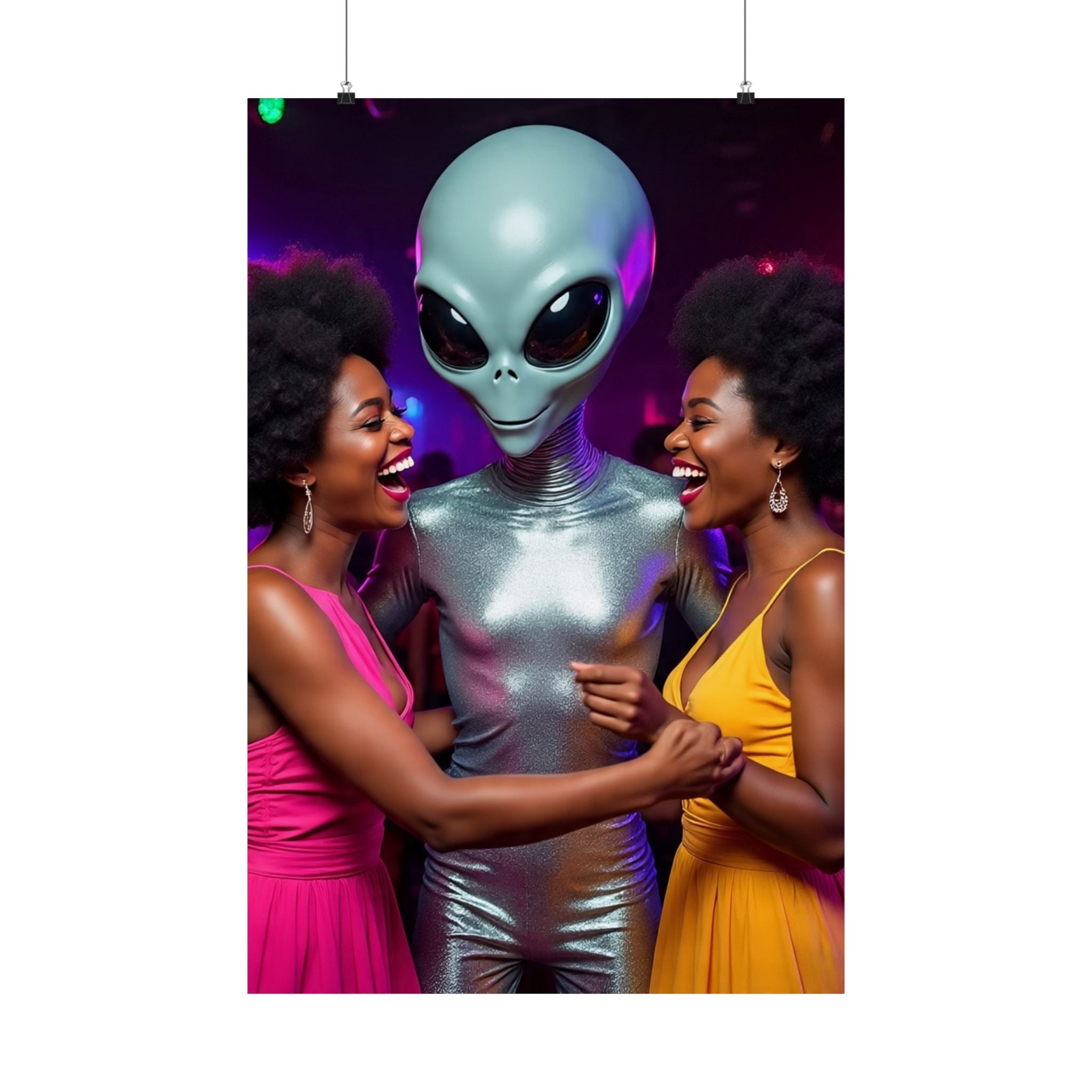 Alien Vertical Poster - Matte Finish