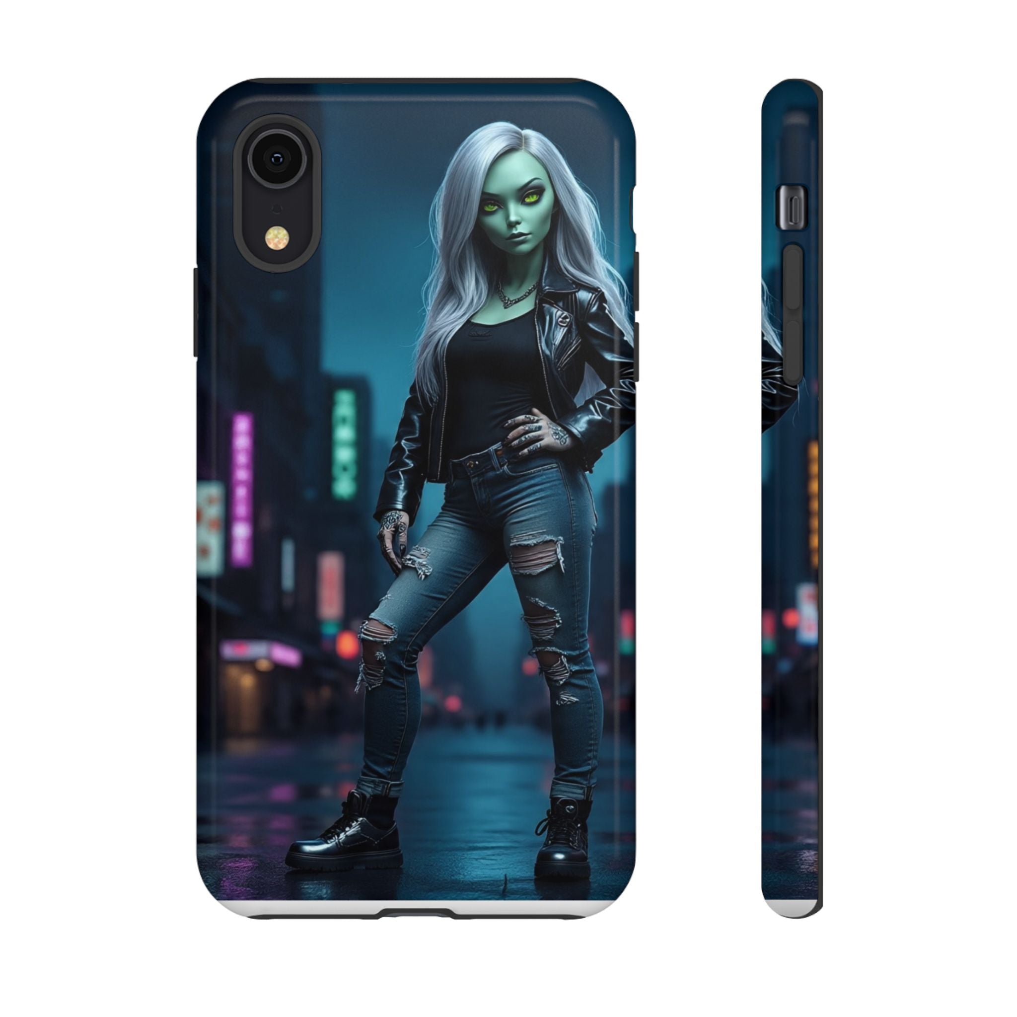 Alien Chic Tough Phone Case
