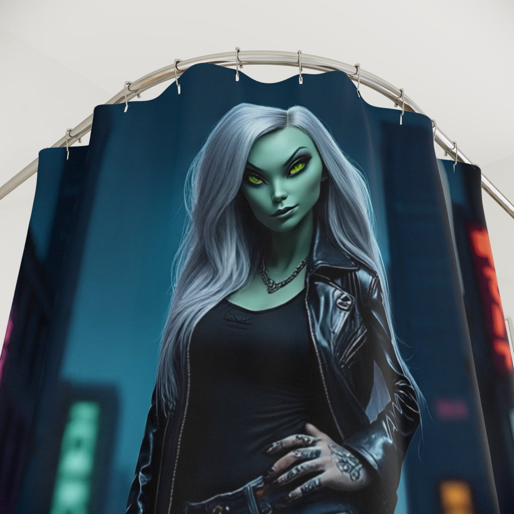 Urban Fantasy Shower Curtain